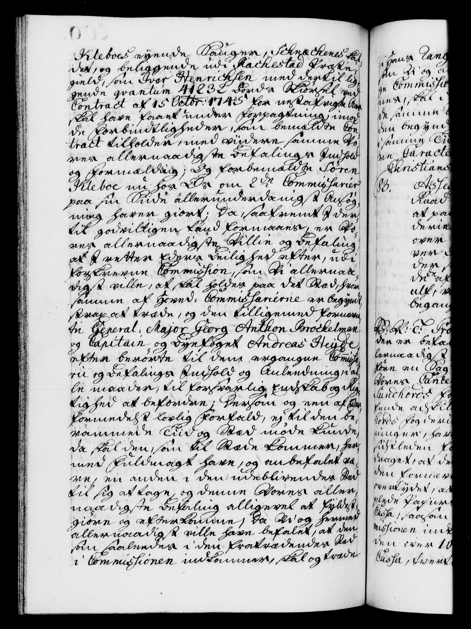 Danske Kanselli 1572-1799, AV/RA-EA-3023/F/Fc/Fca/Fcab/L0031: Norske tegnelser, 1746-1748, s. 209b