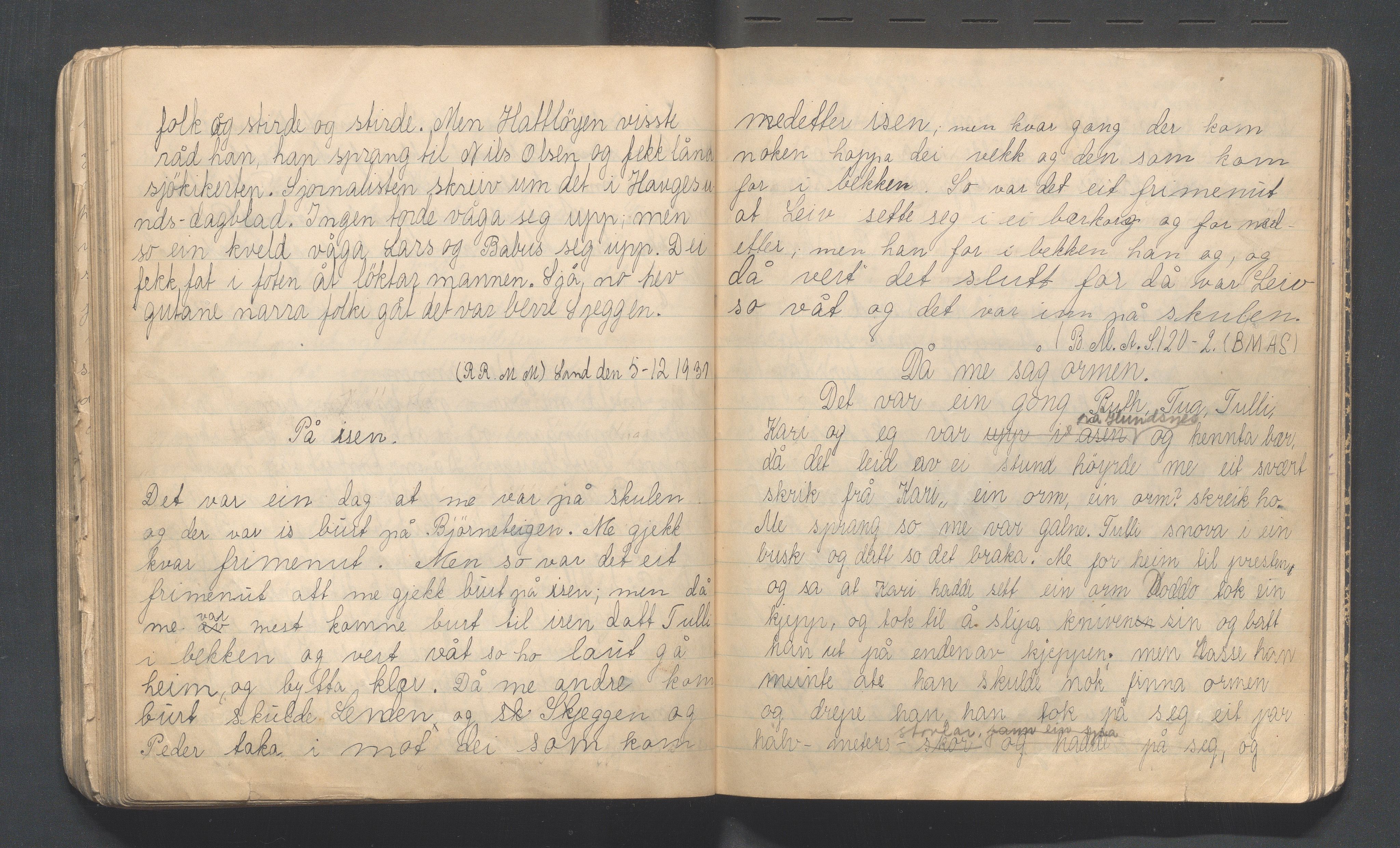 Suldal kommune - PA 7 Barnelosje "Ryfylke" nr. 126, Sand, IKAR/K-102234/F/L0001: Lagsblad, 1925-1936, s. 83