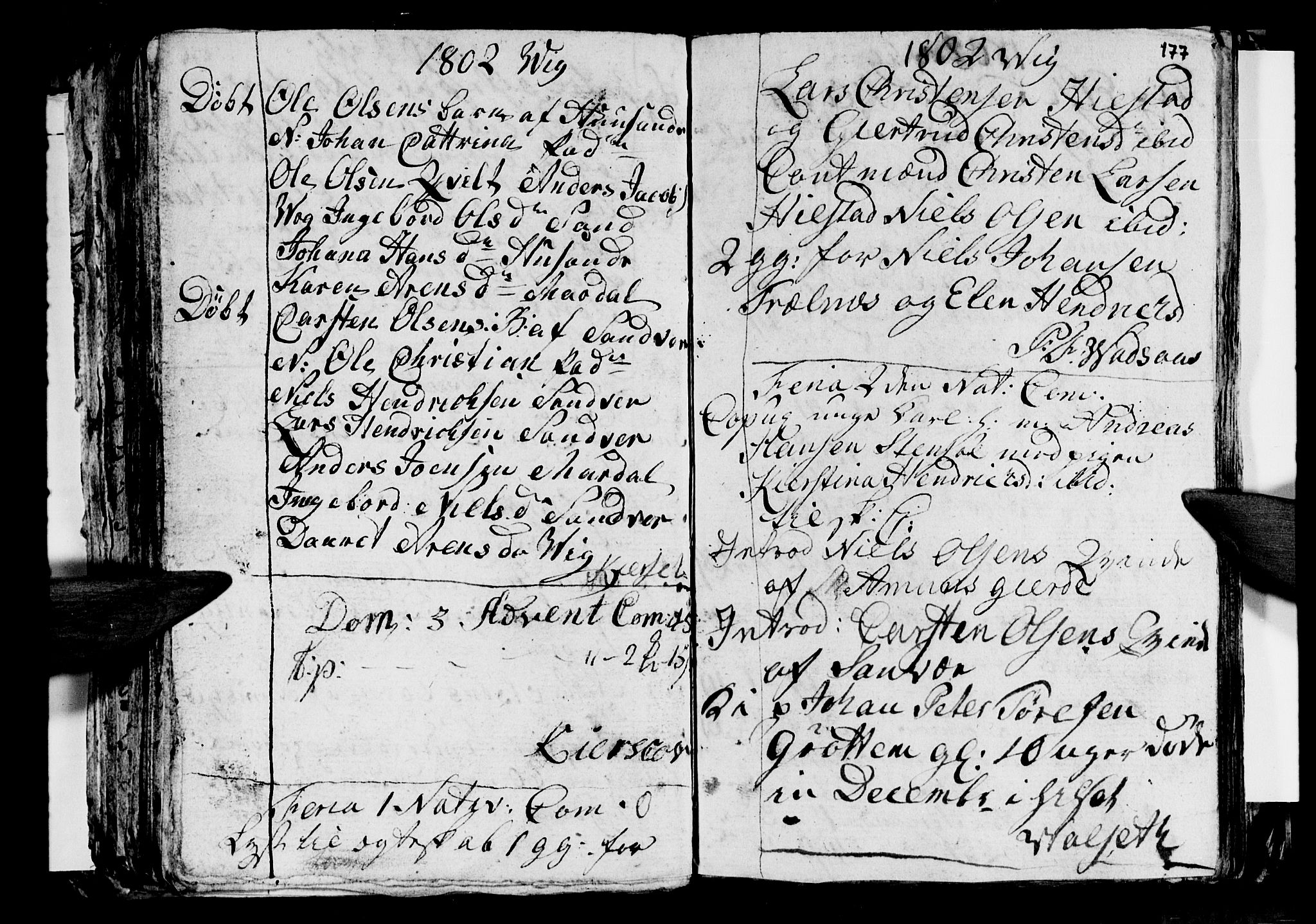 Ministerialprotokoller, klokkerbøker og fødselsregistre - Nordland, AV/SAT-A-1459/812/L0184: Klokkerbok nr. 812C02, 1793-1809, s. 177