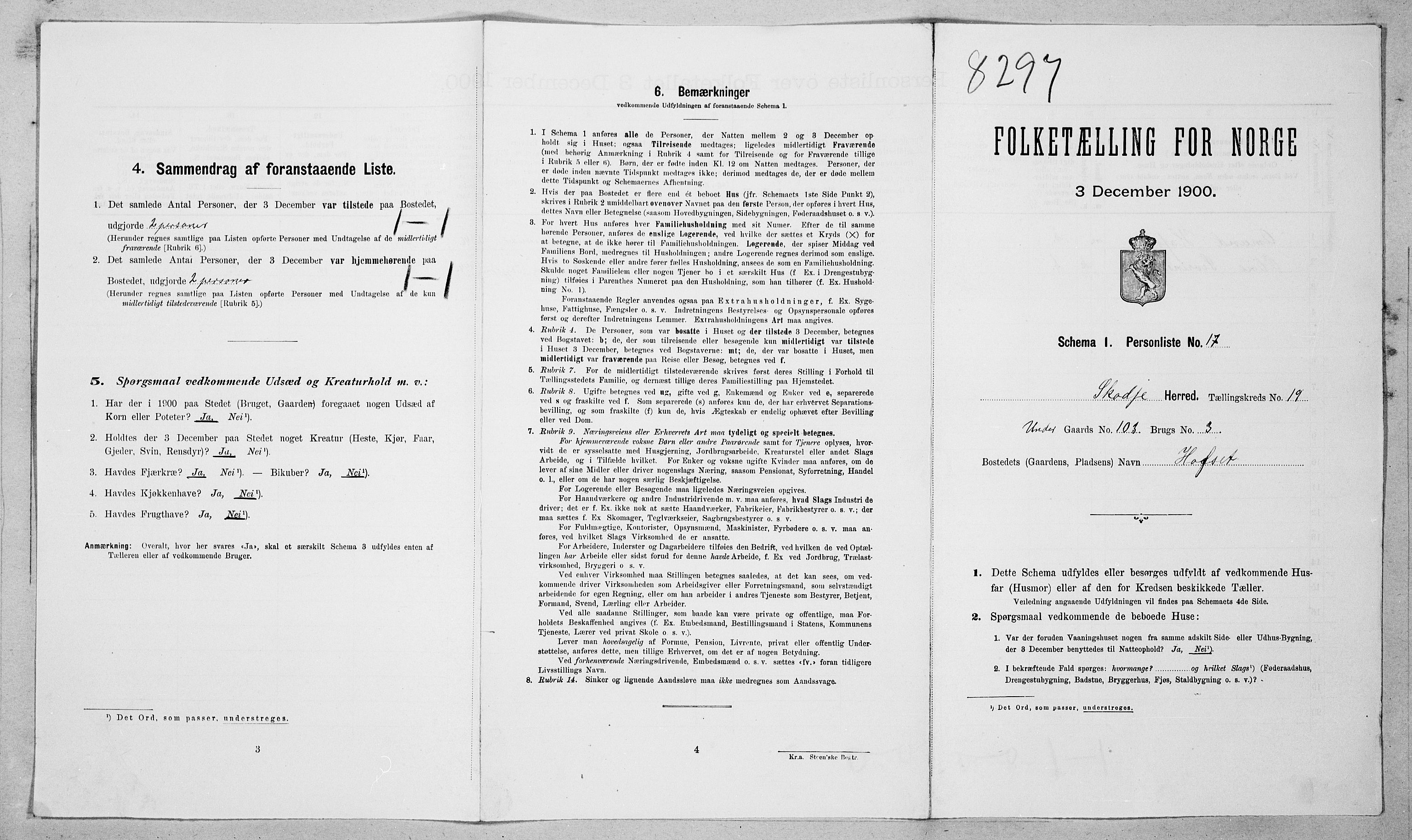 SAT, Folketelling 1900 for 1529 Skodje herred, 1900, s. 955
