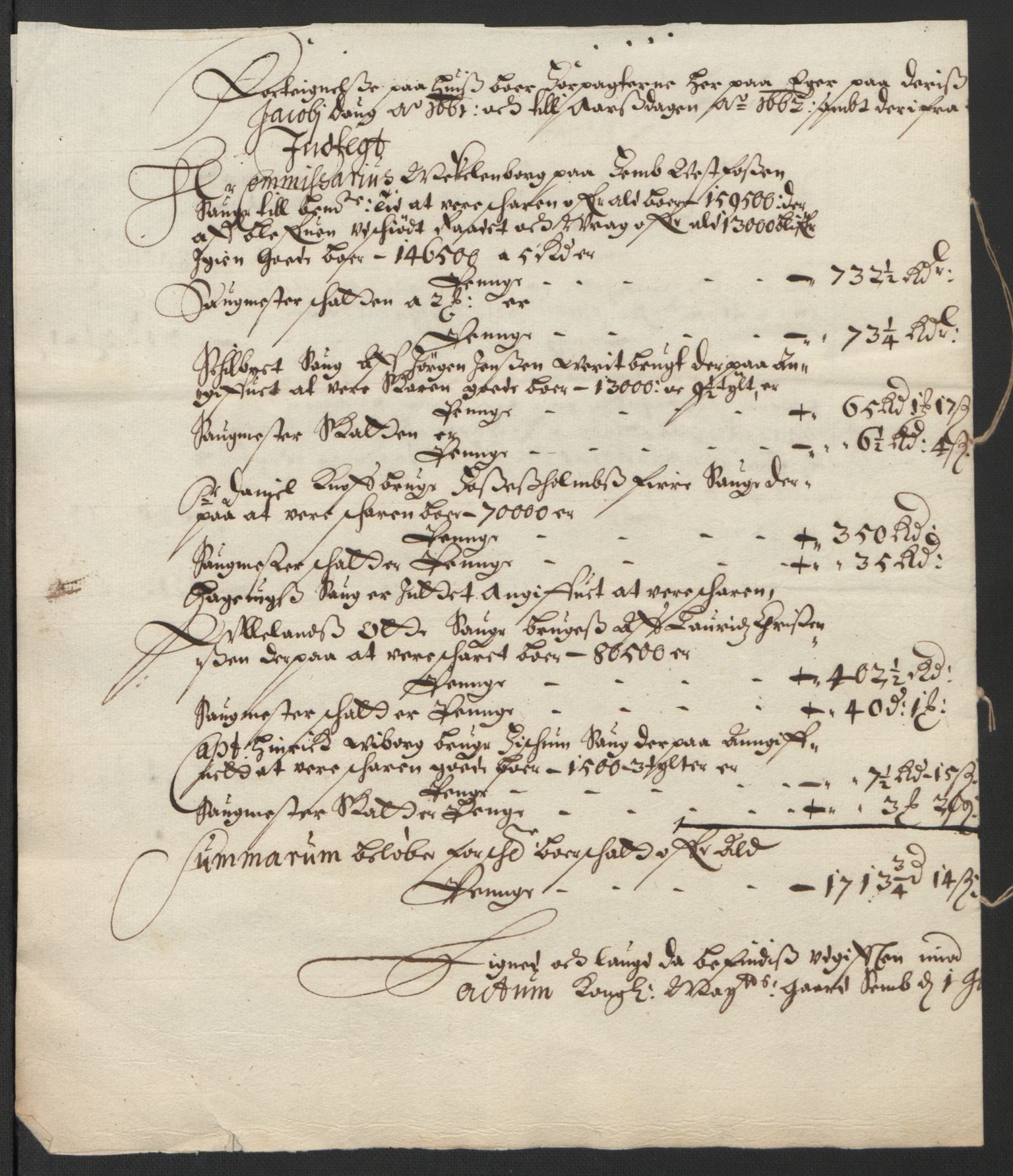Rentekammeret inntil 1814, Reviderte regnskaper, Lensregnskaper, AV/RA-EA-5023/R/Rb/Rbm/L0010: Eiker len, 1660-1663