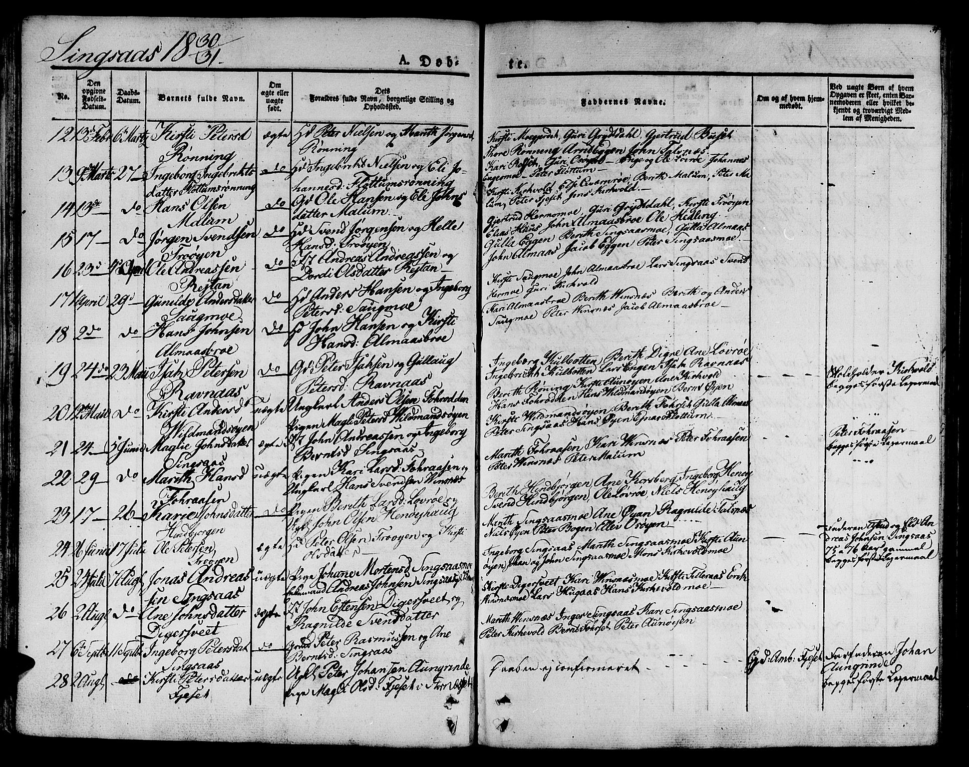 Ministerialprotokoller, klokkerbøker og fødselsregistre - Sør-Trøndelag, SAT/A-1456/685/L0958: Ministerialbok nr. 685A04 /2, 1829-1845, s. 34