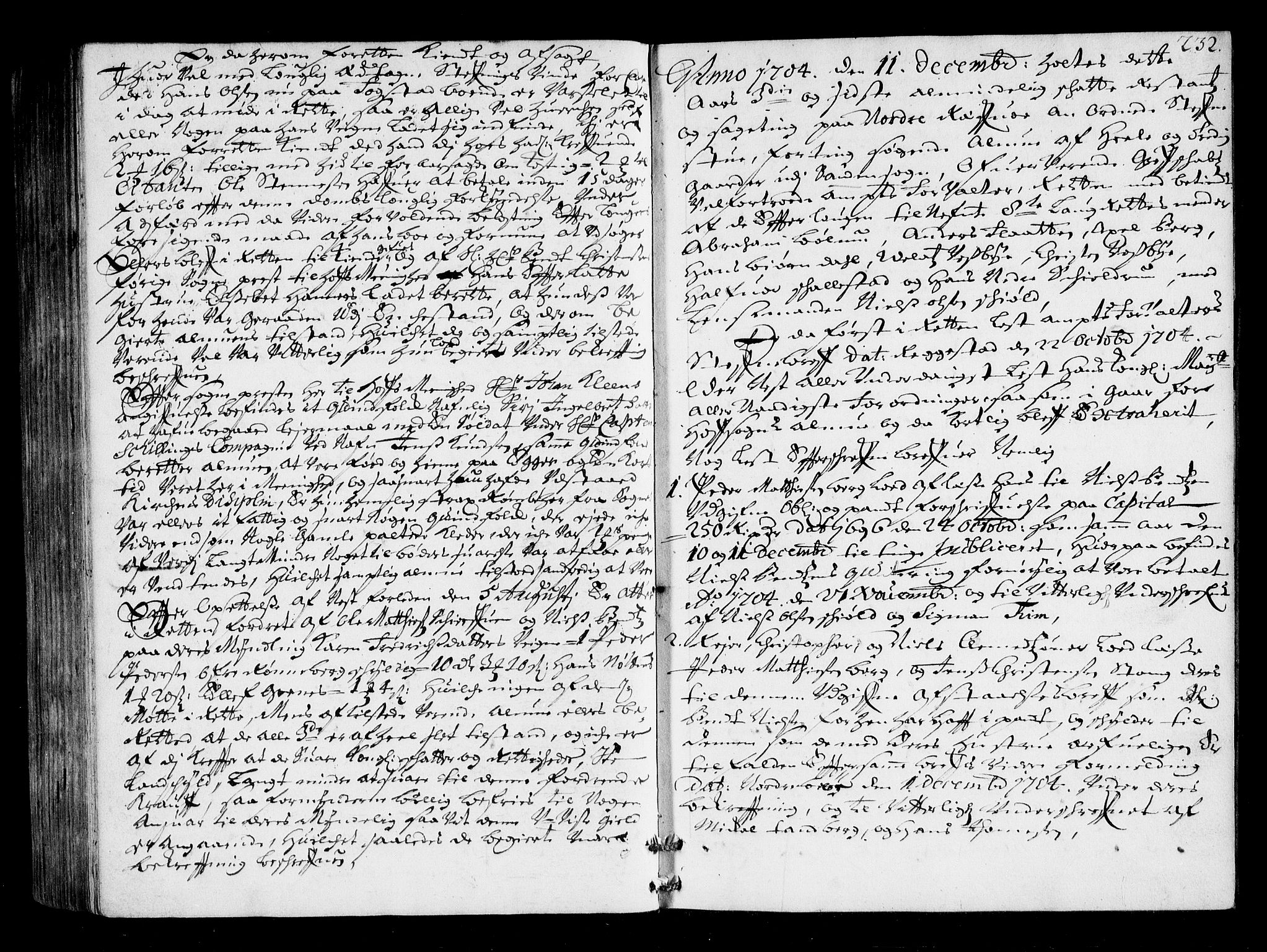 Nordre Jarlsberg sorenskriveri, AV/SAKO-A-80/F/Fa/Faa/L0011: Tingbok, 1701-1704, s. 232