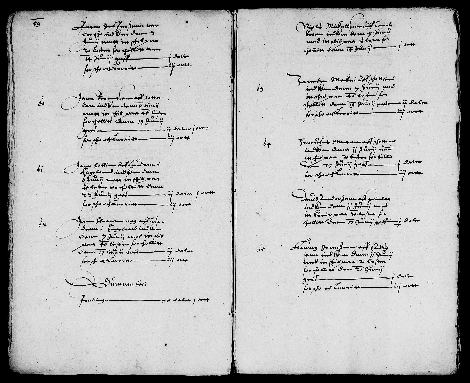 Rentekammeret inntil 1814, Reviderte regnskaper, Lensregnskaper, AV/RA-EA-5023/R/Rb/Rbp/L0002: Bratsberg len, 1599-1609