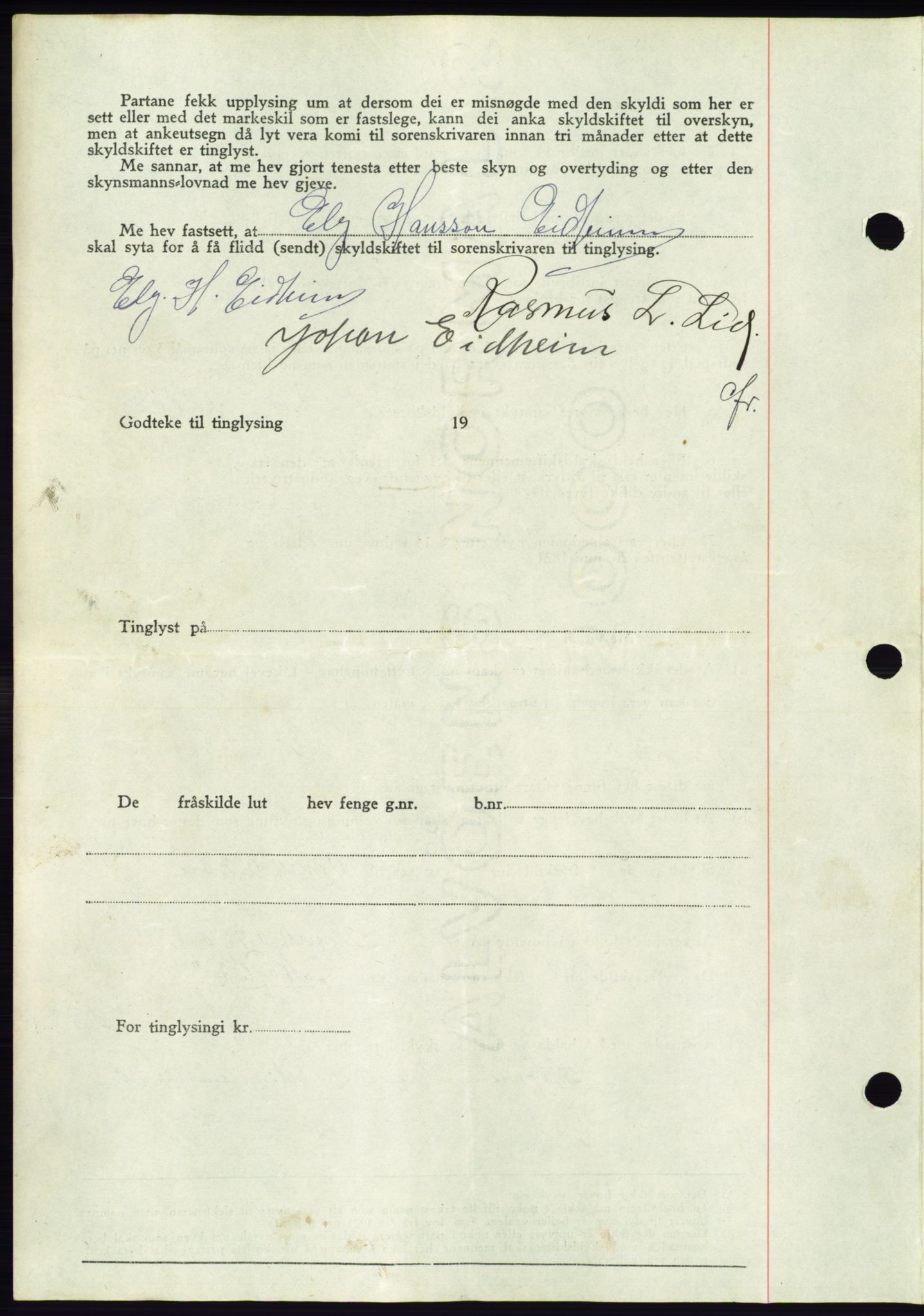 Søre Sunnmøre sorenskriveri, AV/SAT-A-4122/1/2/2C/L0066: Pantebok nr. 60, 1938-1938, Dagboknr: 1658/1938