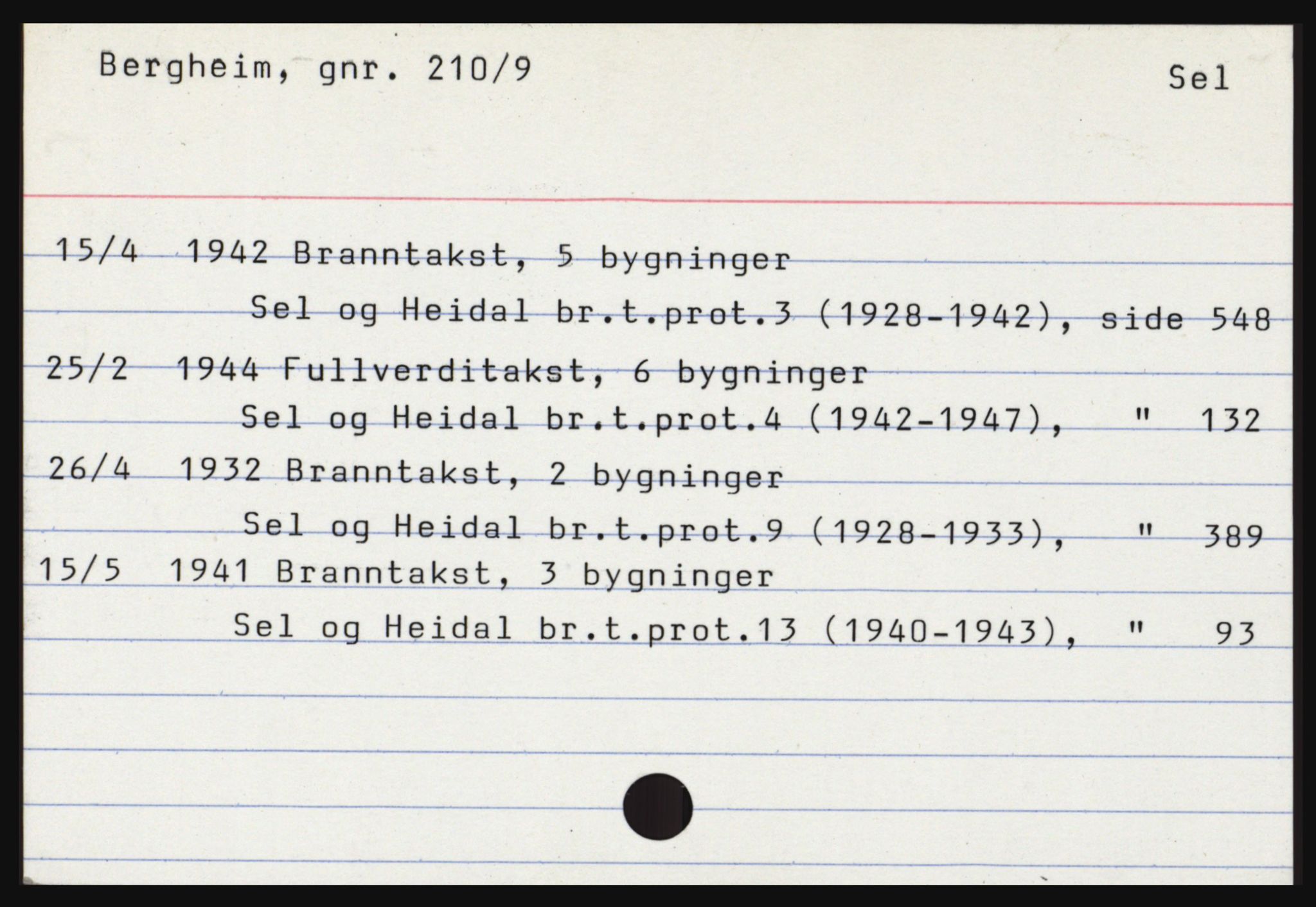 Norges Brannkasse, Sel og Heidal, AV/SAH-NBRANH-034, s. 27