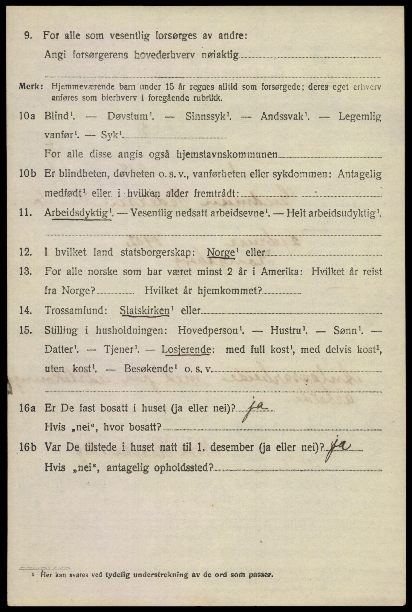 SAKO, Folketelling 1920 for 0633 Nore herred, 1920, s. 3053