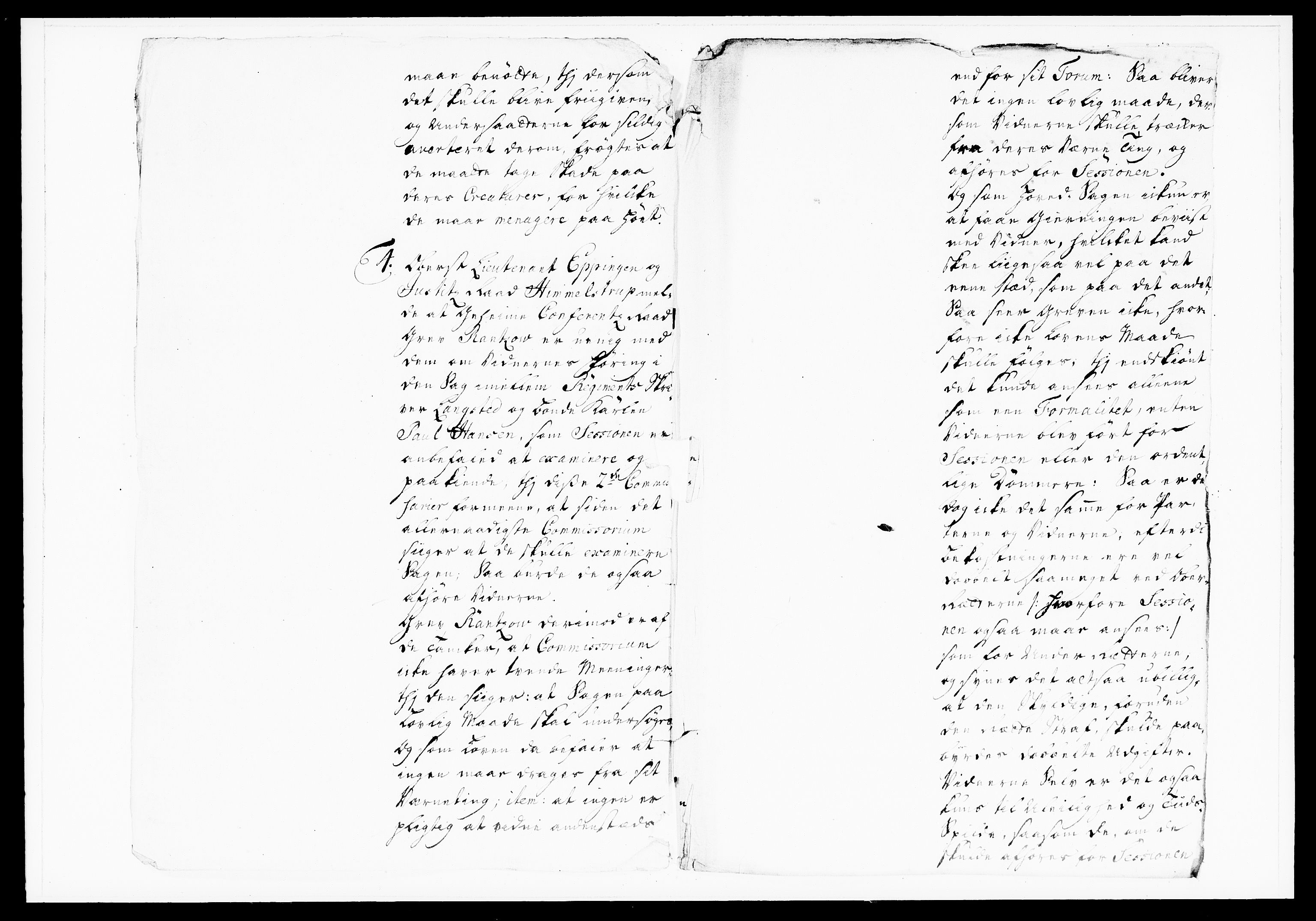 Krigskollegiet, Krigskancelliet, DRA/A-0006/-/1176-1181: Refererede sager, 1743, s. 138
