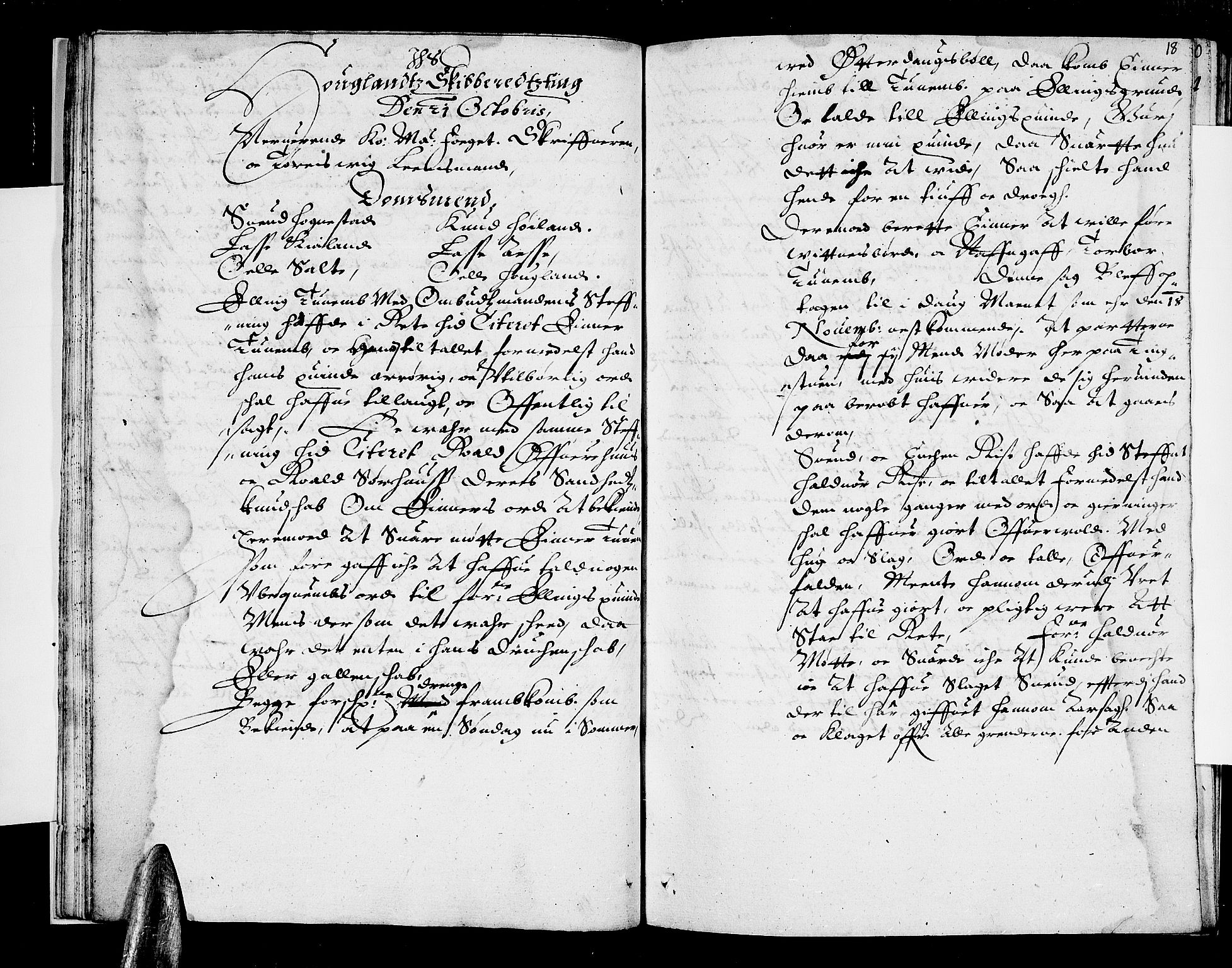 Jæren og Dalane sorenskriveri, AV/SAST-A-100306/3/30/30BA/L0012: TINGBOK, 1629-1631, s. 17b-18a