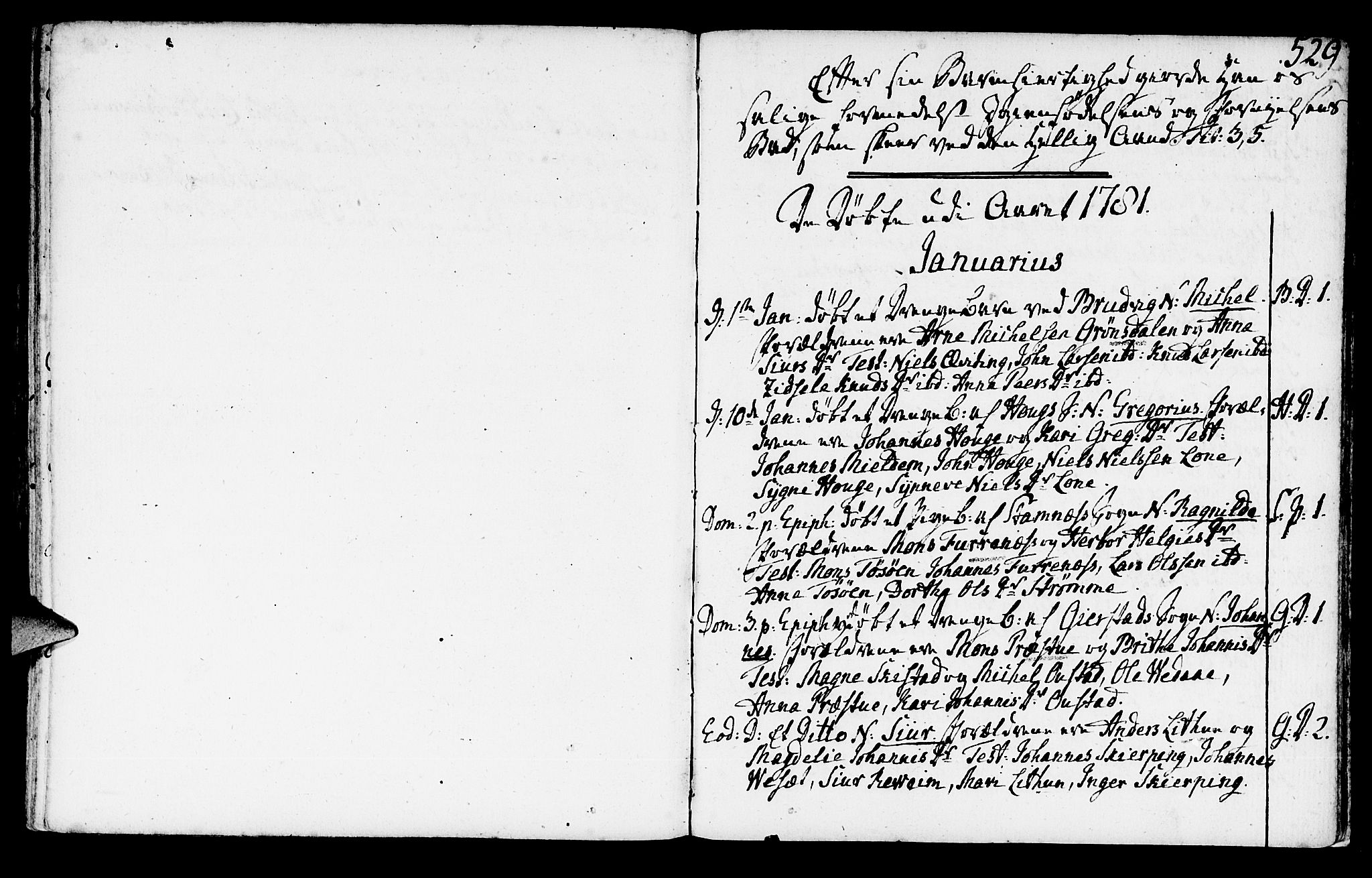 Haus sokneprestembete, SAB/A-75601/H/Haa: Ministerialbok nr. A 9, 1767-1781, s. 528-529