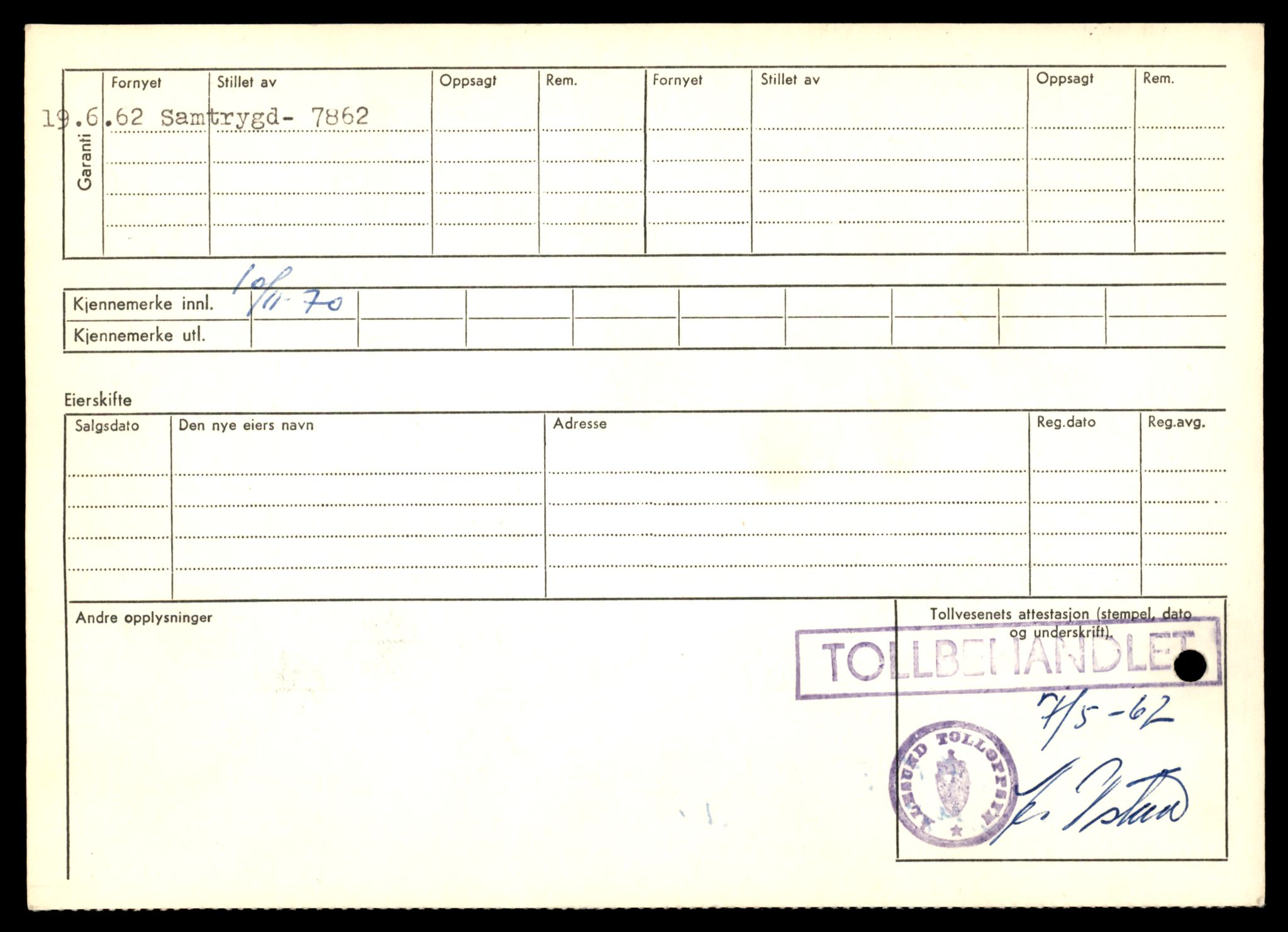 Møre og Romsdal vegkontor - Ålesund trafikkstasjon, AV/SAT-A-4099/F/Fe/L0036: Registreringskort for kjøretøy T 12831 - T 13030, 1927-1998, s. 1364