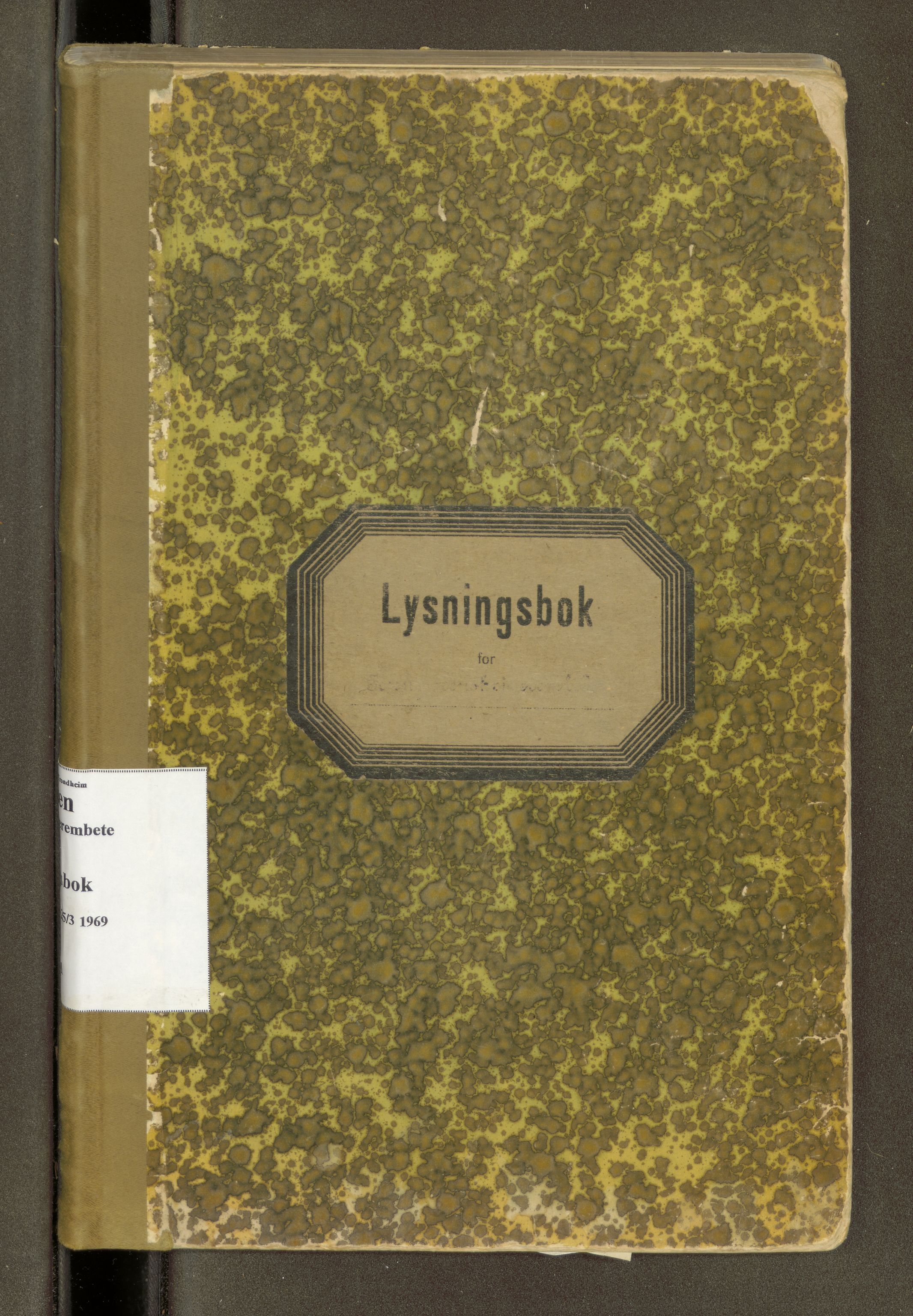 Fosen sorenskriveri, AV/SAT-A-1107/1/6/6D/L0001: Lysingsbok, 1921-1969