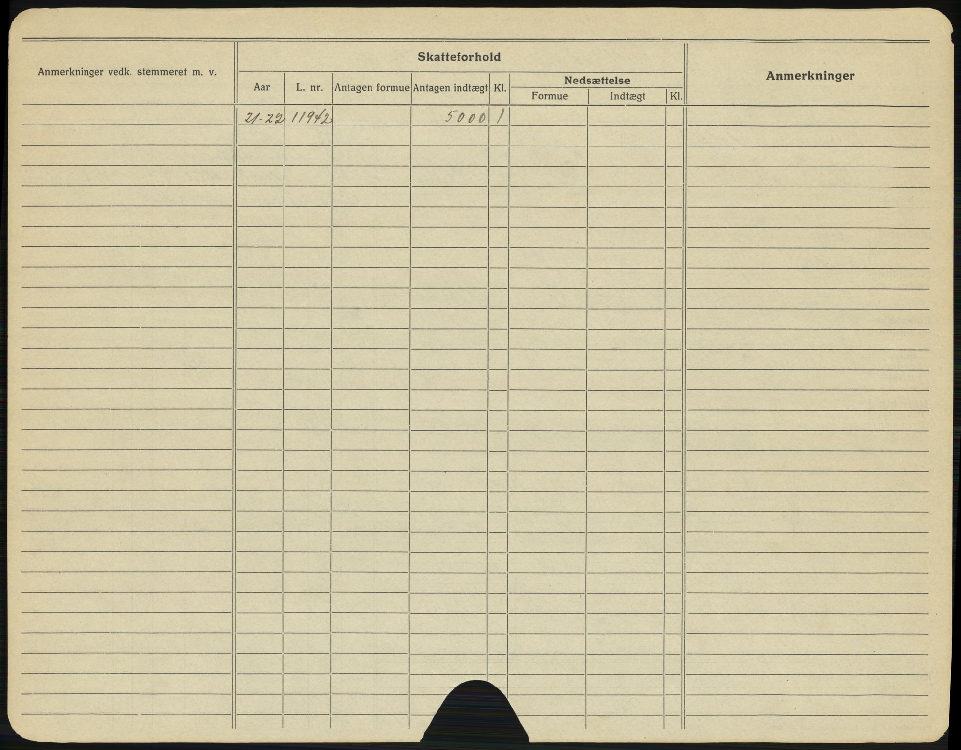 Drammen folkeregister, AV/SAKO-A-136/G/Ga/L0008: Utflyttede, 1921