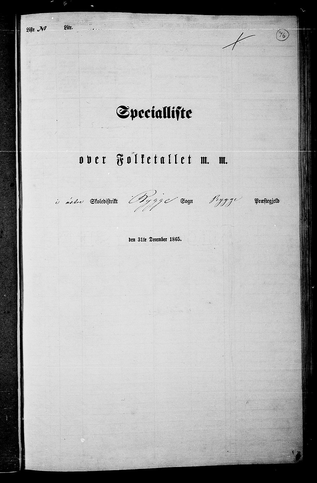 RA, Folketelling 1865 for 0136P Rygge prestegjeld, 1865, s. 19
