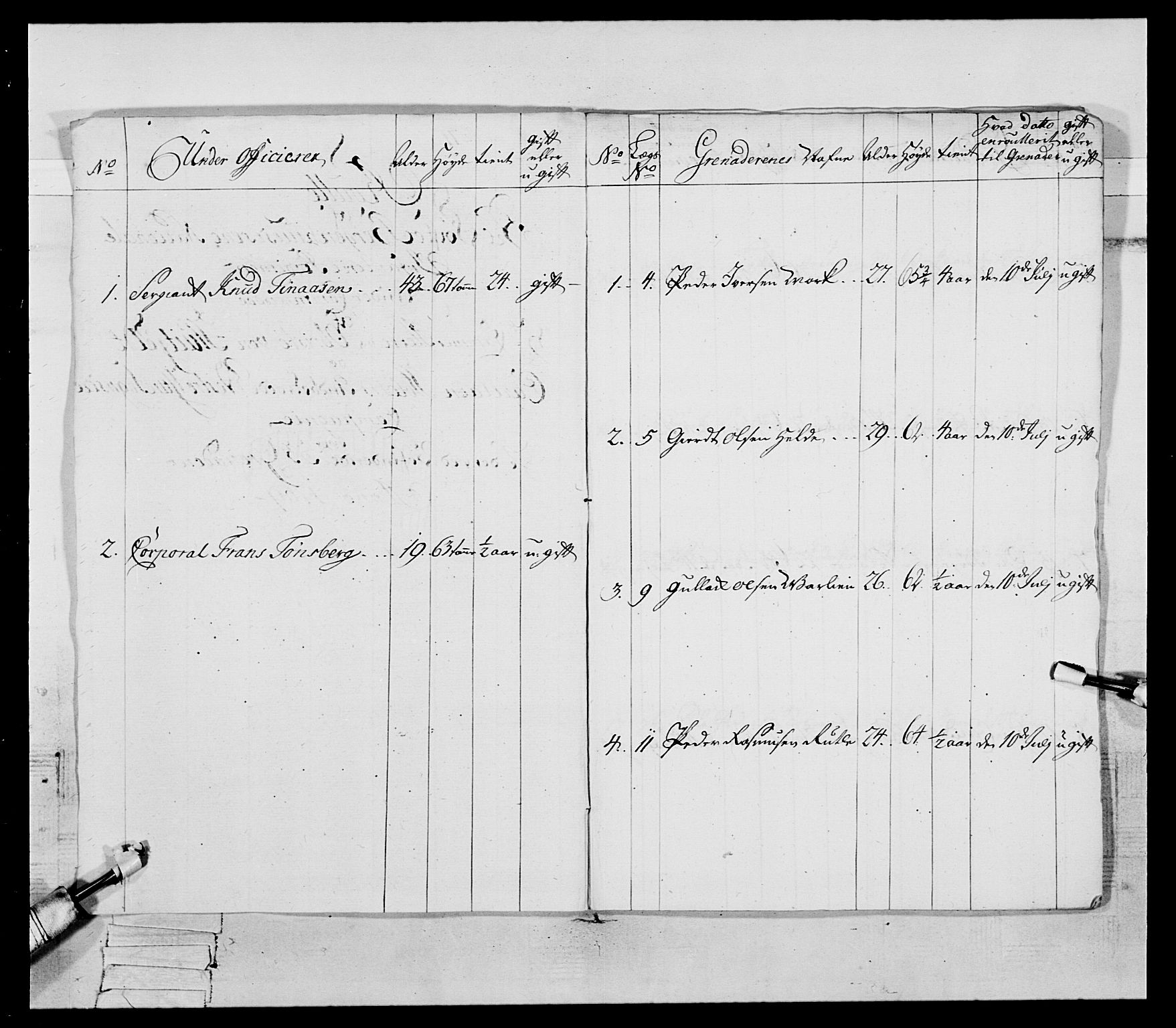 Generalitets- og kommissariatskollegiet, Det kongelige norske kommissariatskollegium, AV/RA-EA-5420/E/Eh/L0089: 1. Bergenhusiske nasjonale infanteriregiment, 1769-1773, s. 10