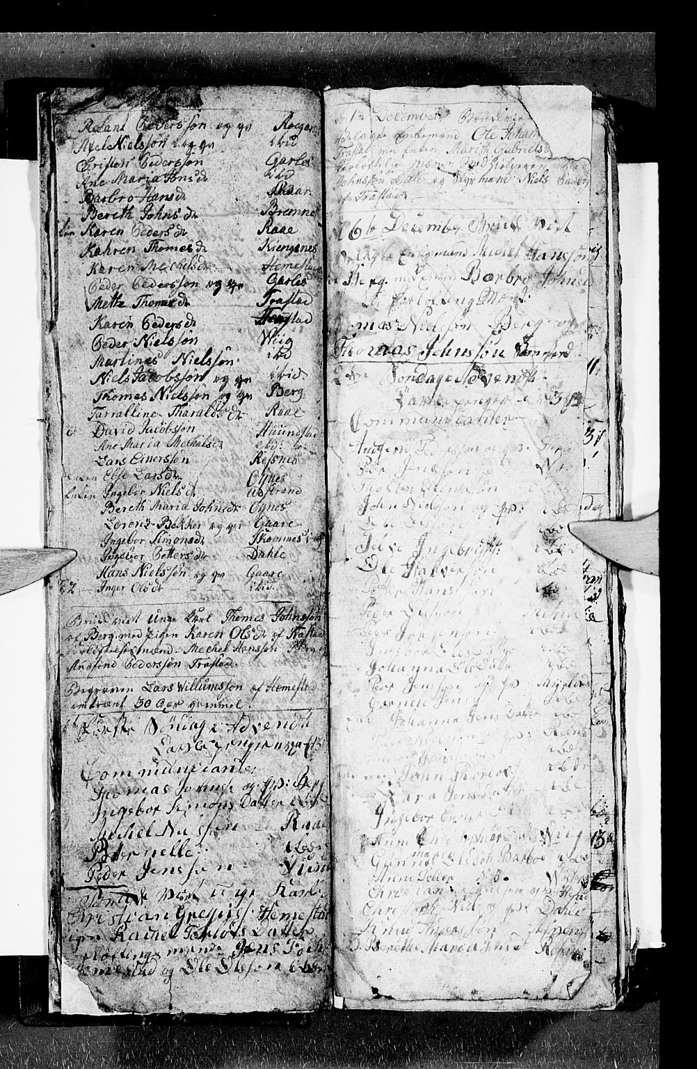 Kvæfjord sokneprestkontor, AV/SATØ-S-1323/G/Ga/Gab/L0001klokker: Klokkerbok nr. 1, 1806-1824