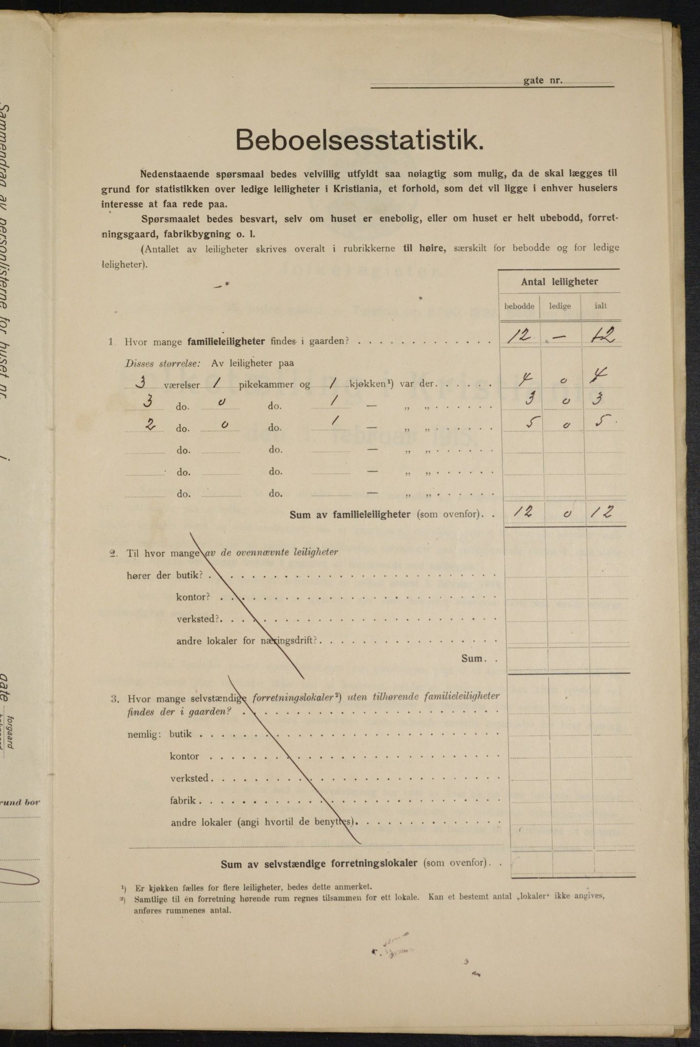 OBA, Kommunal folketelling 1.2.1915 for Kristiania, 1915, s. 39754