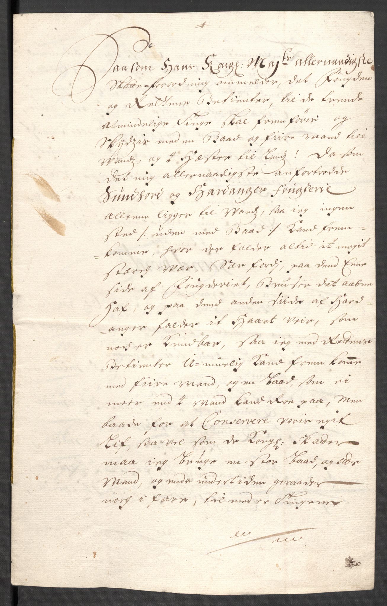 Rentekammeret inntil 1814, Reviderte regnskaper, Fogderegnskap, AV/RA-EA-4092/R48/L2979: Fogderegnskap Sunnhordland og Hardanger, 1700-1701, s. 501