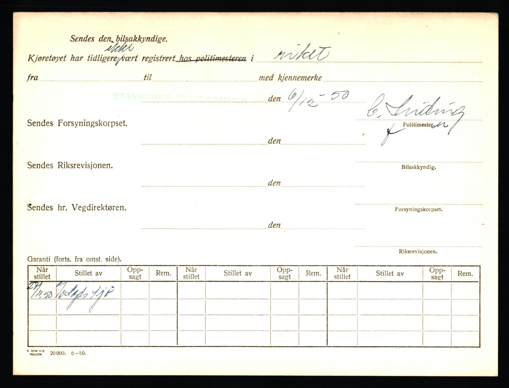 Stavanger trafikkstasjon, AV/SAST-A-101942/0/F/L0007: L-2150 - L-2549, 1930-1971, s. 12