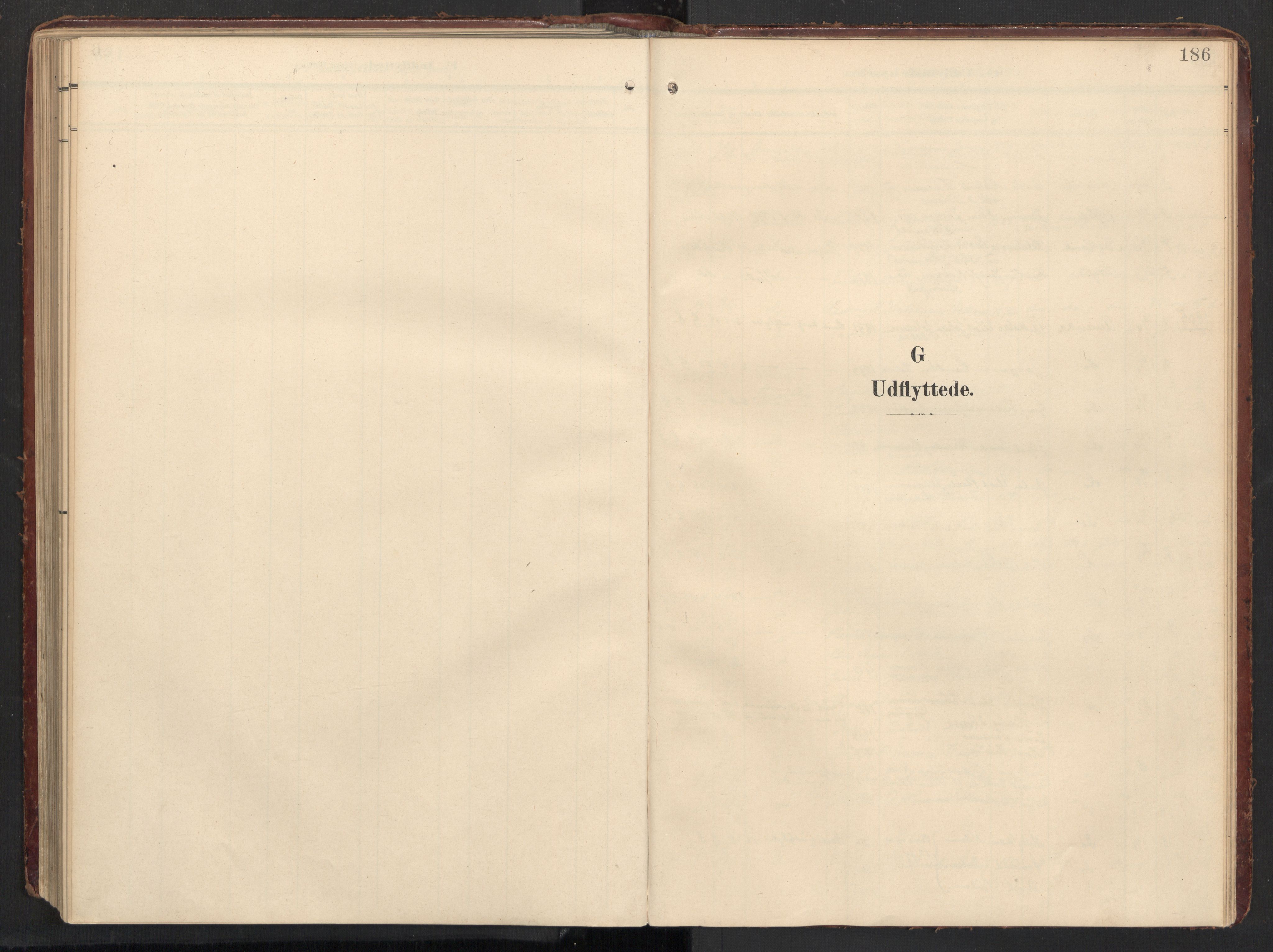 Ministerialprotokoller, klokkerbøker og fødselsregistre - Nordland, SAT/A-1459/890/L1287: Ministerialbok nr. 890A02, 1903-1915, s. 186