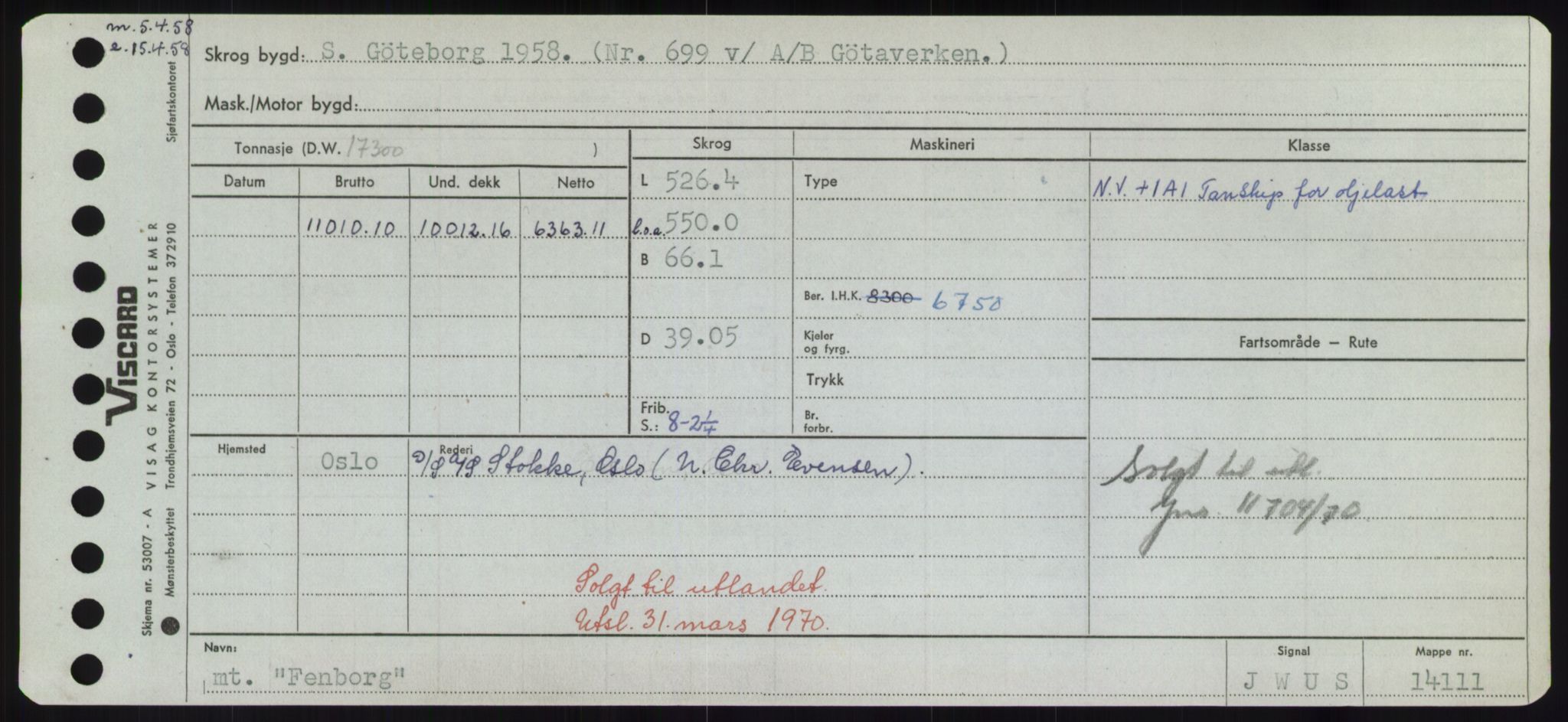 Sjøfartsdirektoratet med forløpere, Skipsmålingen, RA/S-1627/H/Hd/L0010: Fartøy, F-Fjø, s. 265