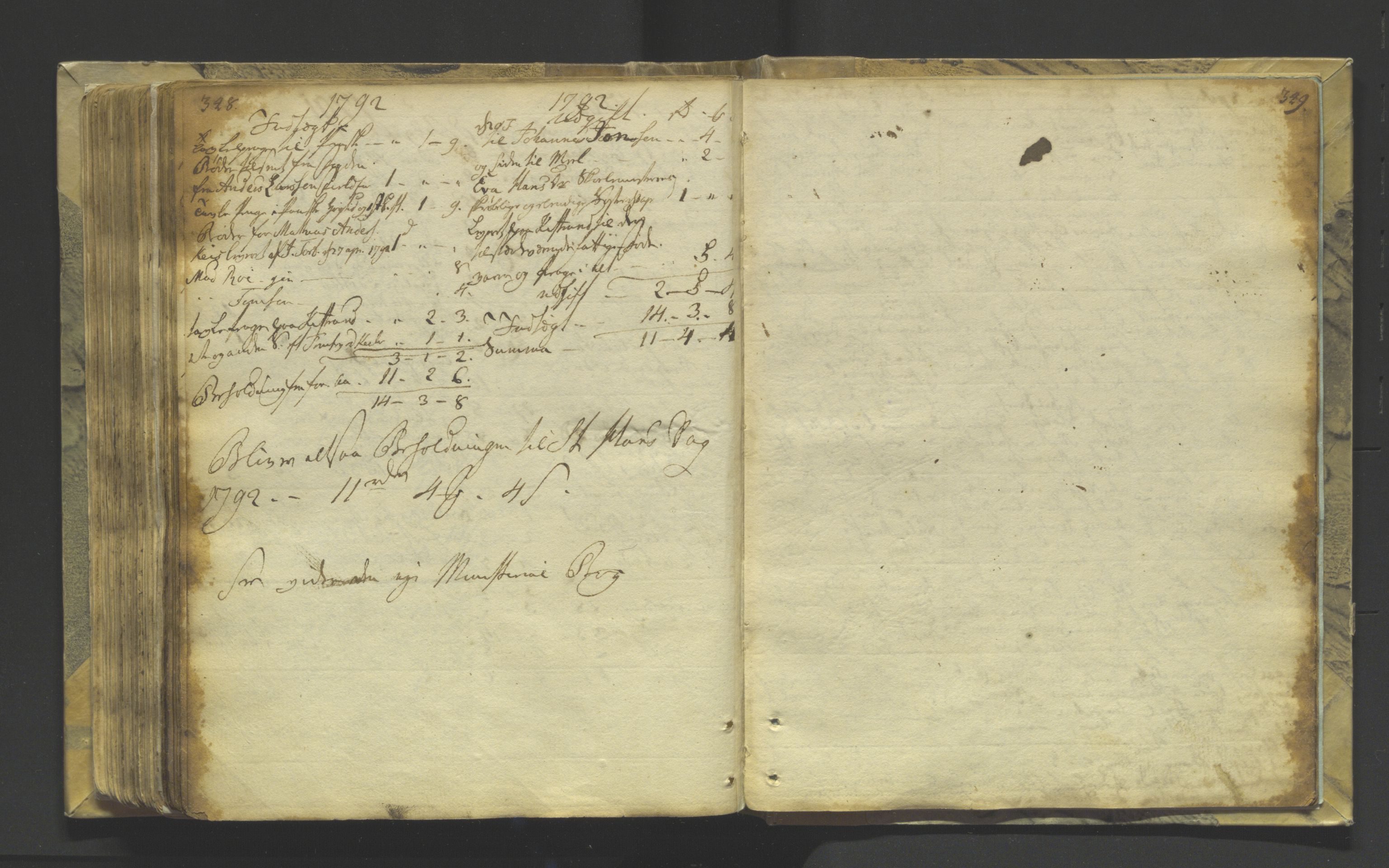 Kistrand/Porsanger sokneprestembete, AV/SATØ-S-1351/H/Ha/L0001.kirke: Ministerialbok nr. 1, 1764-1792, s. 348-349