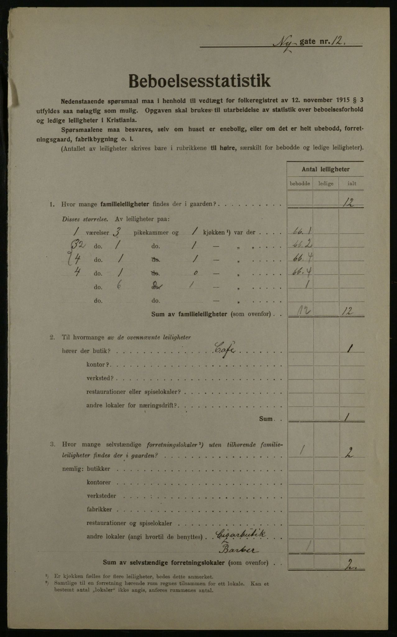 OBA, Kommunal folketelling 1.12.1923 for Kristiania, 1923, s. 81293