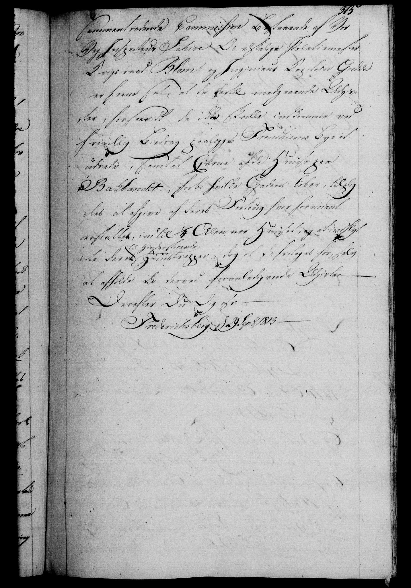 Danske Kanselli 1800-1814, RA/EA-3024/H/Hf/Hfb/Hfba/L0005: Registranter, 1811-1814, s. 375a