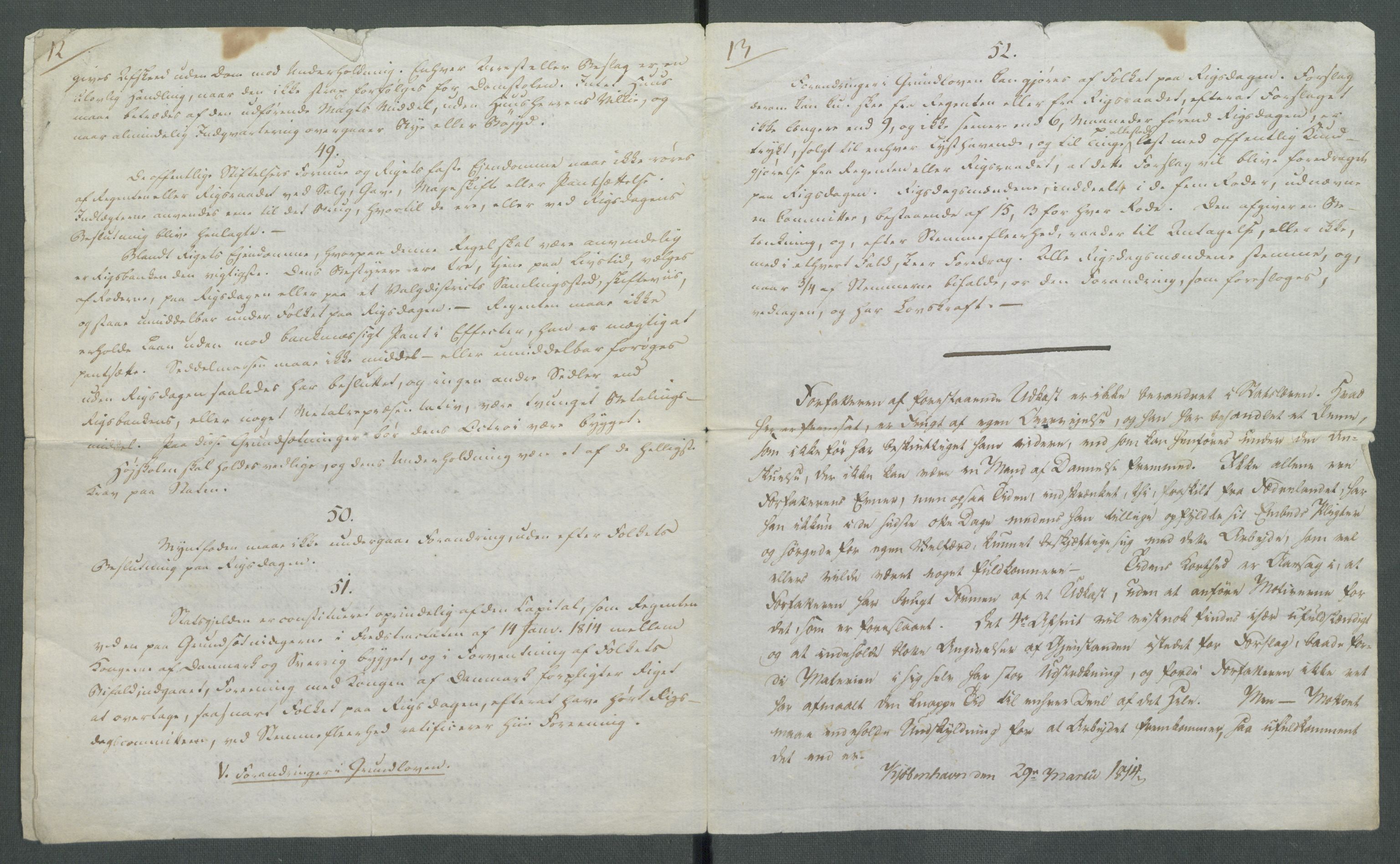 Forskjellige samlinger, Historisk-kronologisk samling, AV/RA-EA-4029/G/Ga/L0009A: Historisk-kronologisk samling. Dokumenter fra januar og ut september 1814. , 1814, s. 190