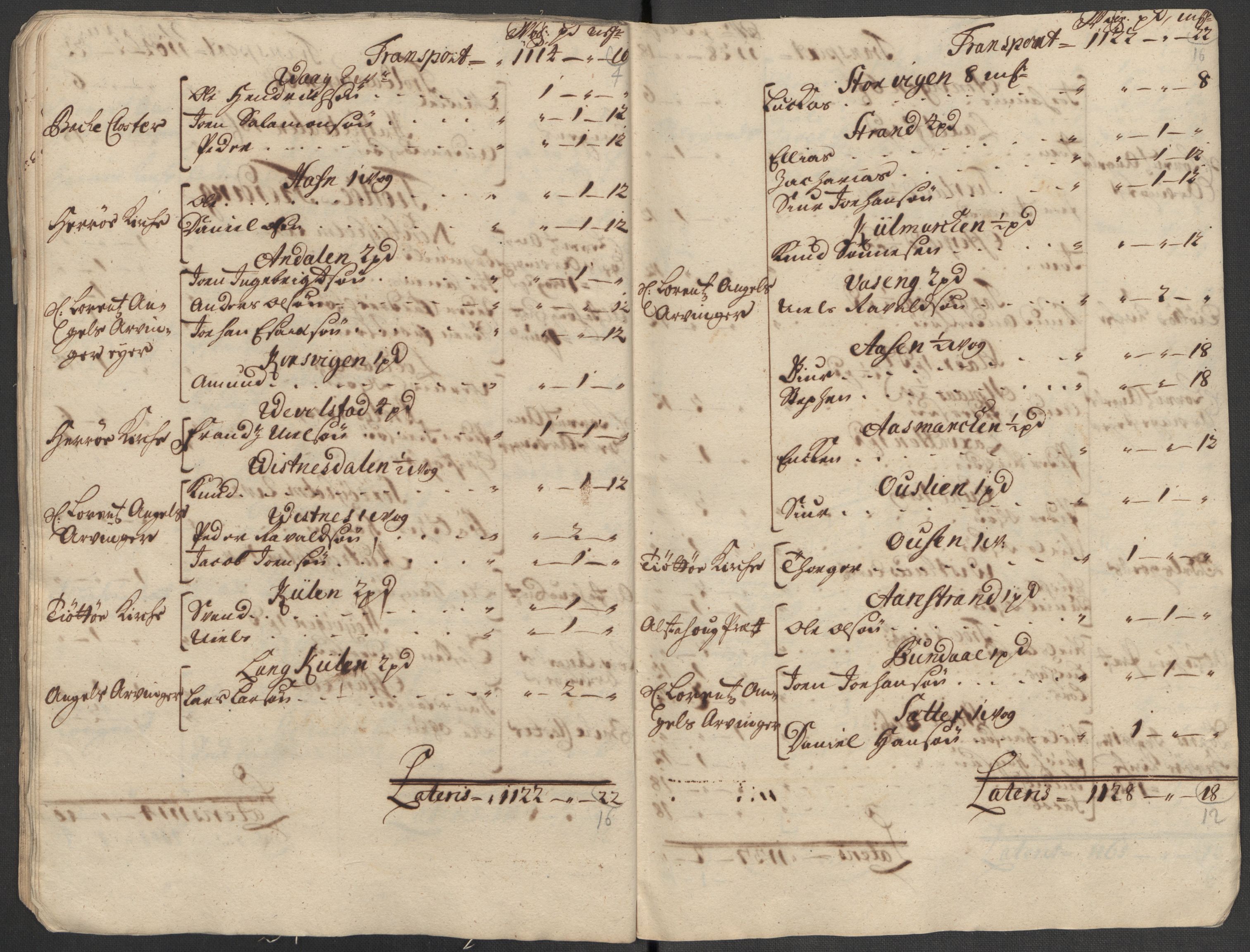 Rentekammeret inntil 1814, Reviderte regnskaper, Fogderegnskap, RA/EA-4092/R65/L4513: Fogderegnskap Helgeland, 1714-1715, s. 67