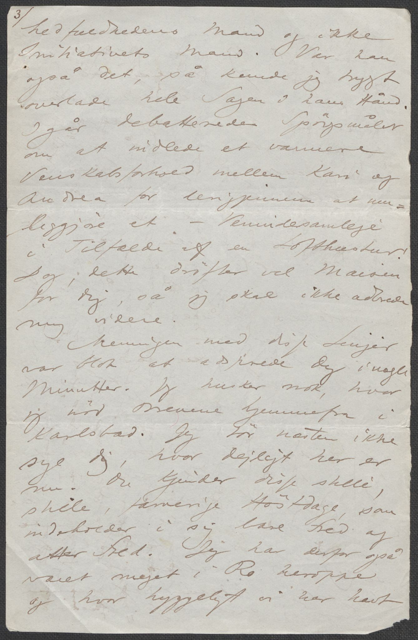 Beyer, Frants, AV/RA-PA-0132/F/L0001: Brev fra Edvard Grieg til Frantz Beyer og "En del optegnelser som kan tjene til kommentar til brevene" av Marie Beyer, 1872-1907, s. 209