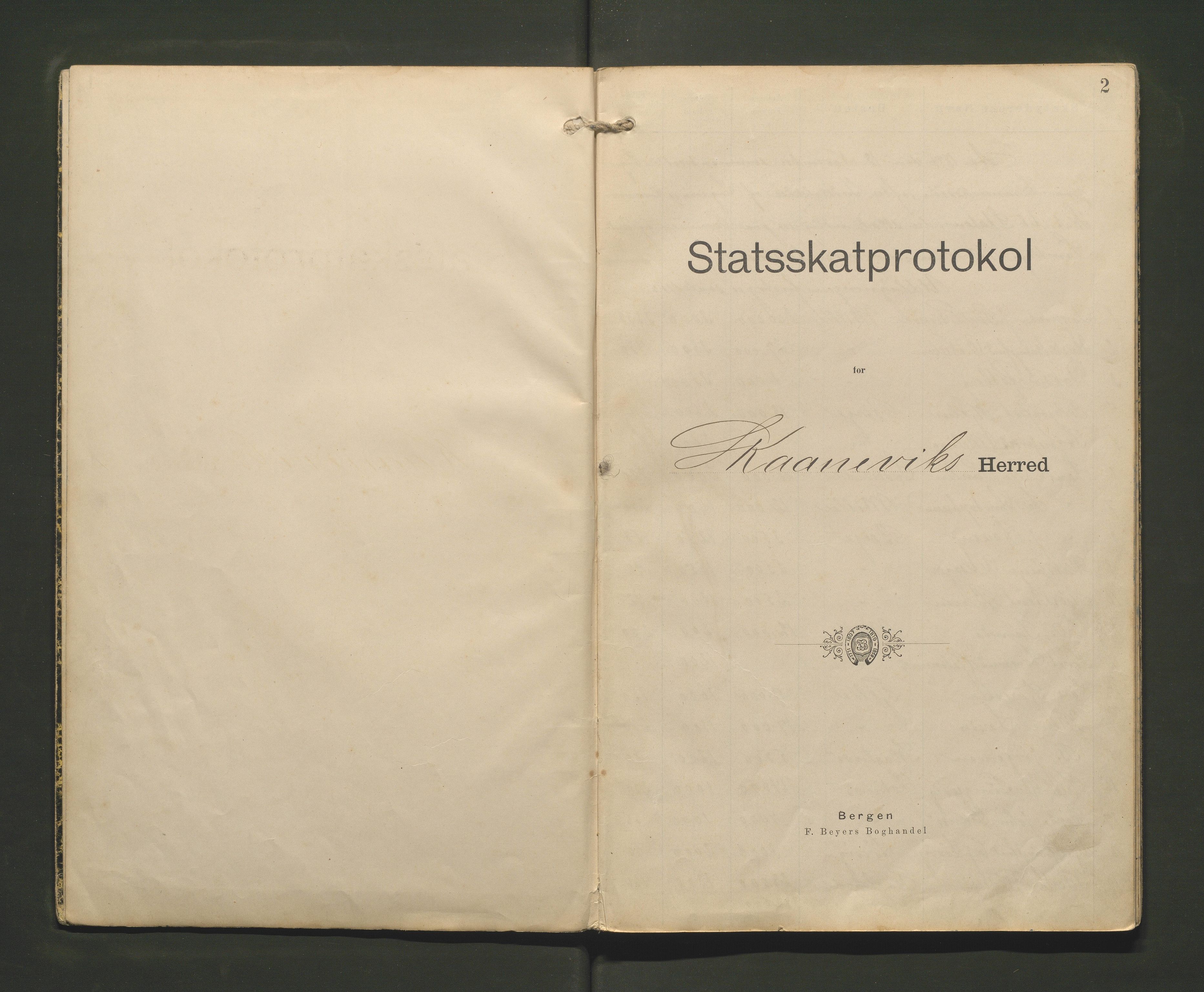 Skånevik kommune. Likningskontoret, IKAH/1212-142/F/Fb/L0001: Likningsprotokoll, statsskatt, 1894-1905