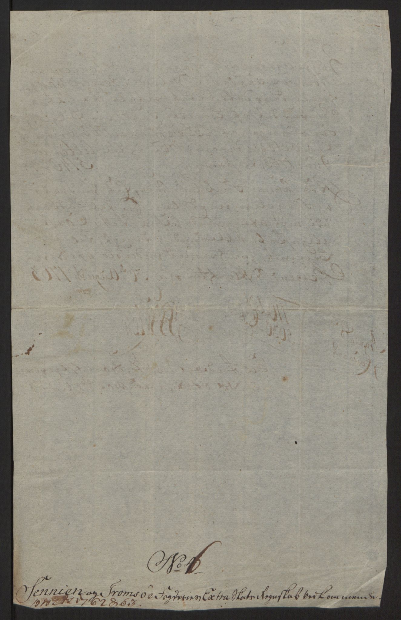 Rentekammeret inntil 1814, Reviderte regnskaper, Fogderegnskap, AV/RA-EA-4092/R68/L4845: Ekstraskatten Senja og Troms, 1762-1765, s. 227