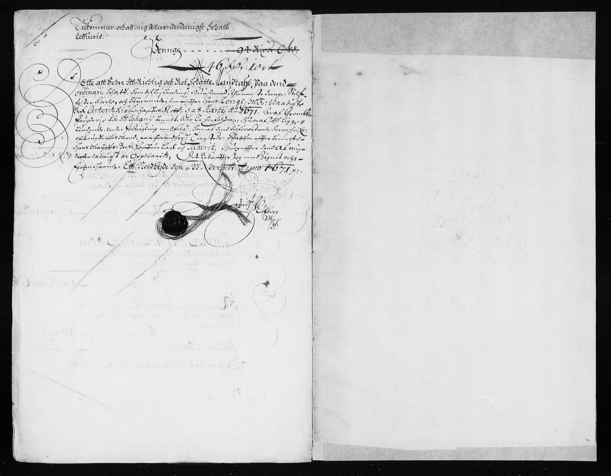 Rentekammeret inntil 1814, Reviderte regnskaper, Stiftamtstueregnskaper, Trondheim stiftamt og Nordland amt, AV/RA-EA-6044/R/Rh/L0001: Nordland amt, 1670-1671