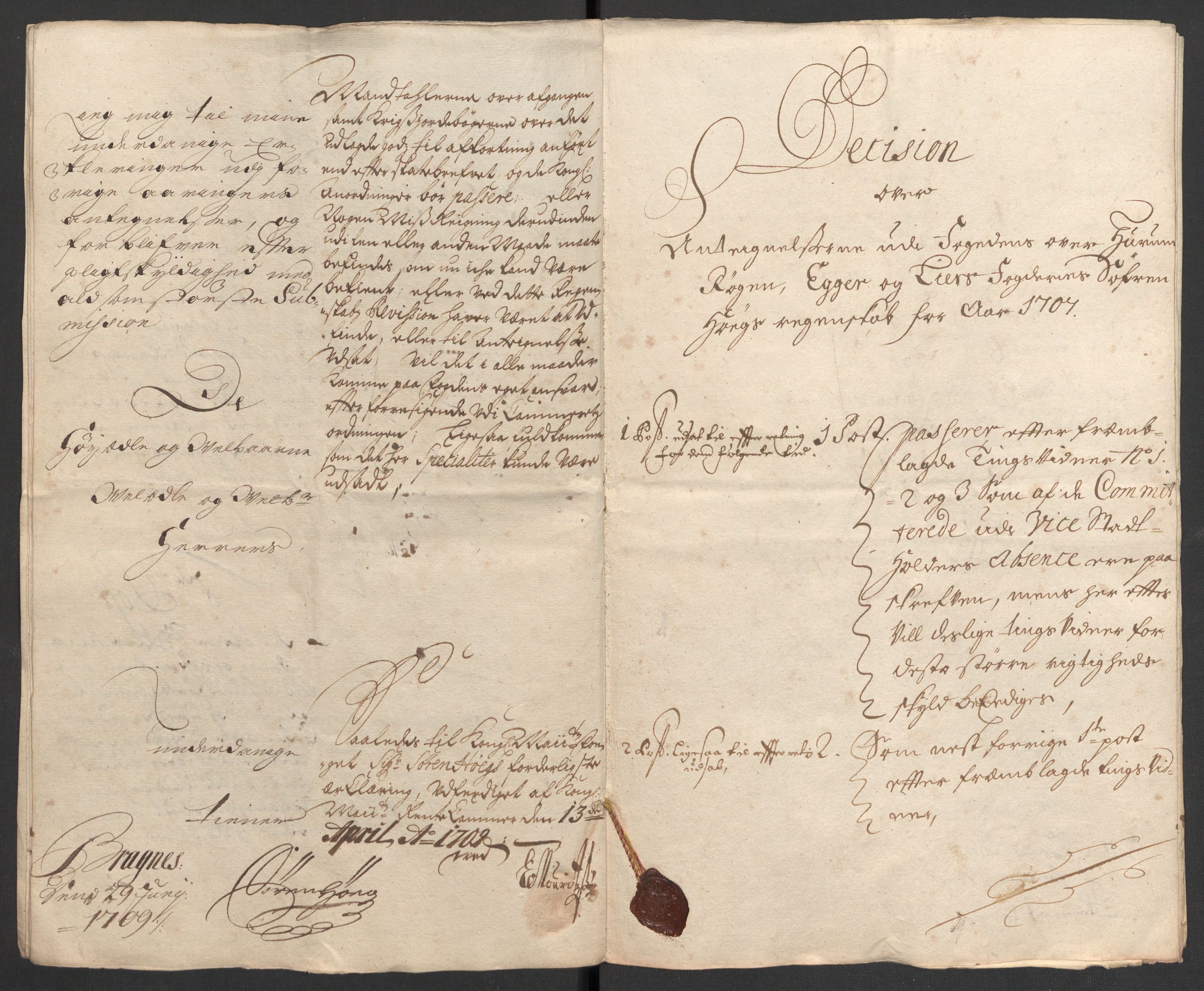 Rentekammeret inntil 1814, Reviderte regnskaper, Fogderegnskap, AV/RA-EA-4092/R30/L1701: Fogderegnskap Hurum, Røyken, Eiker og Lier, 1706-1707, s. 430