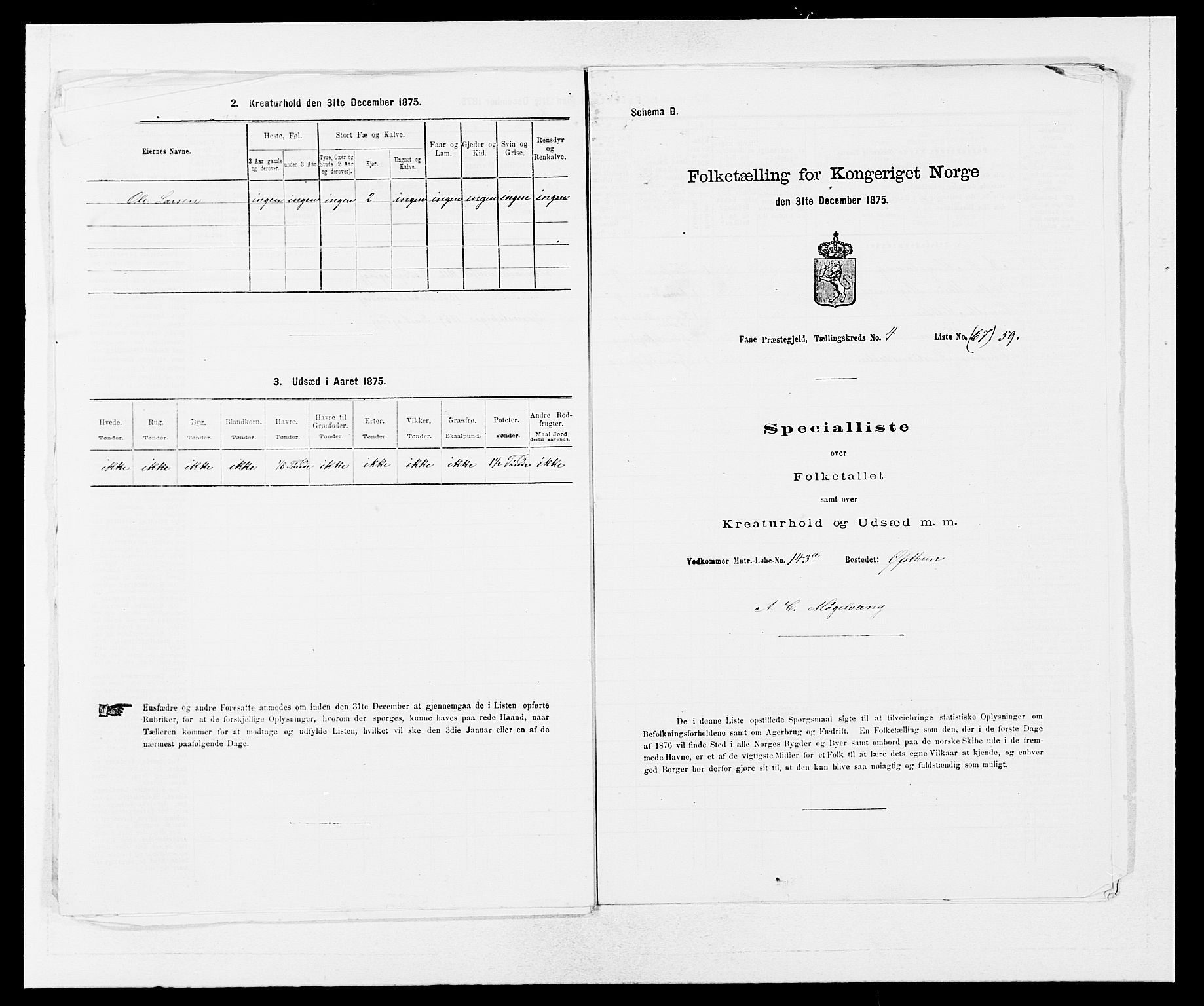 SAB, Folketelling 1875 for 1249P Fana prestegjeld, 1875, s. 552