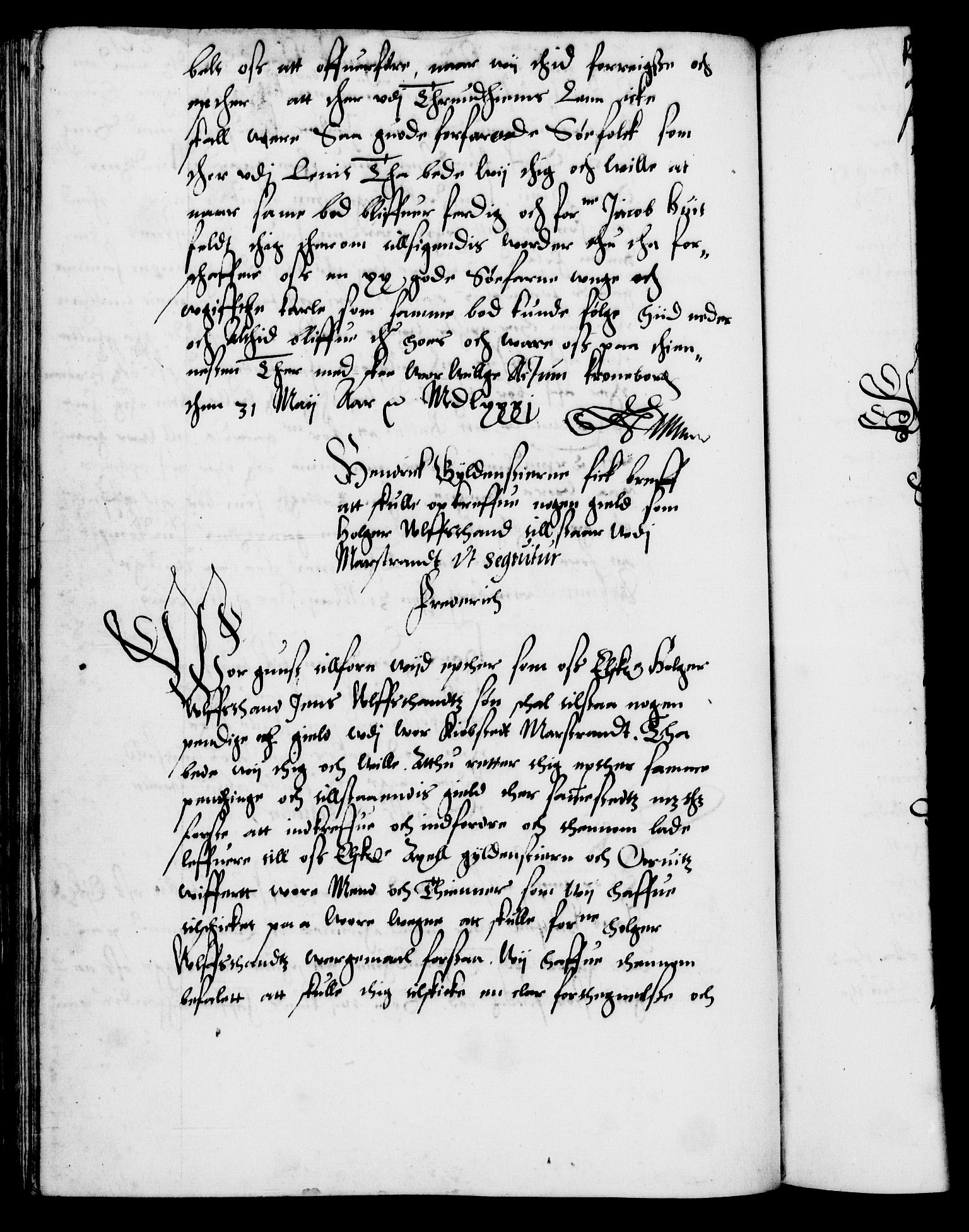 Danske Kanselli 1572-1799, AV/RA-EA-3023/F/Fc/Fca/Fcab/L0001: Norske tegnelser (mikrofilm), 1572-1588, s. 221b