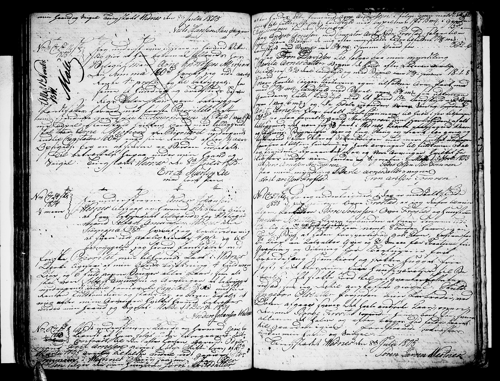 Romsdal sorenskriveri, SAT/A-4149/1/2/2C/L0006: Pantebok nr. 5 I-II, 1791-1806, s. 517