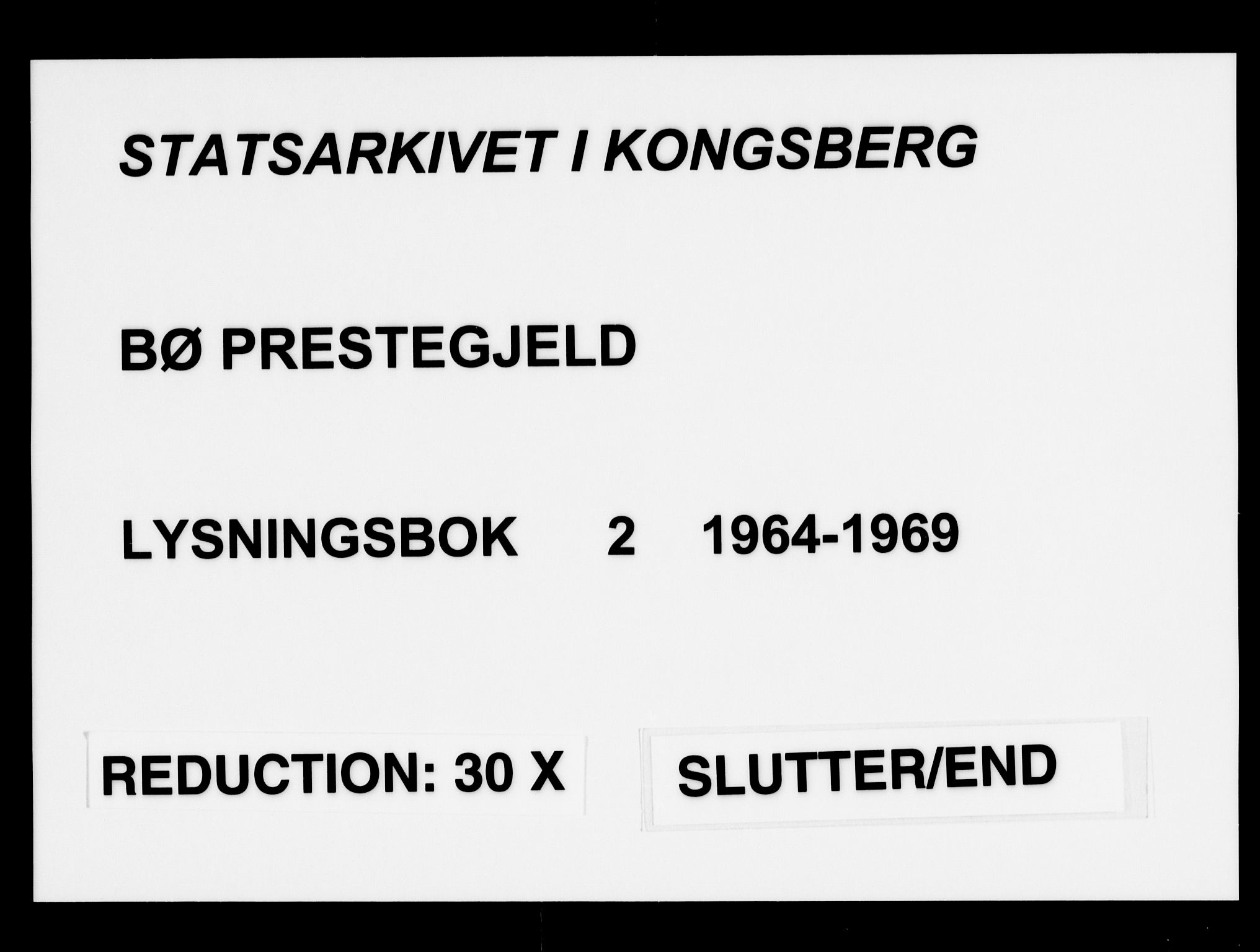 Bø kirkebøker, SAKO/A-257/H/Ha/L0002: Lysningsprotokoll nr. 2, 1964-1969, s. 21