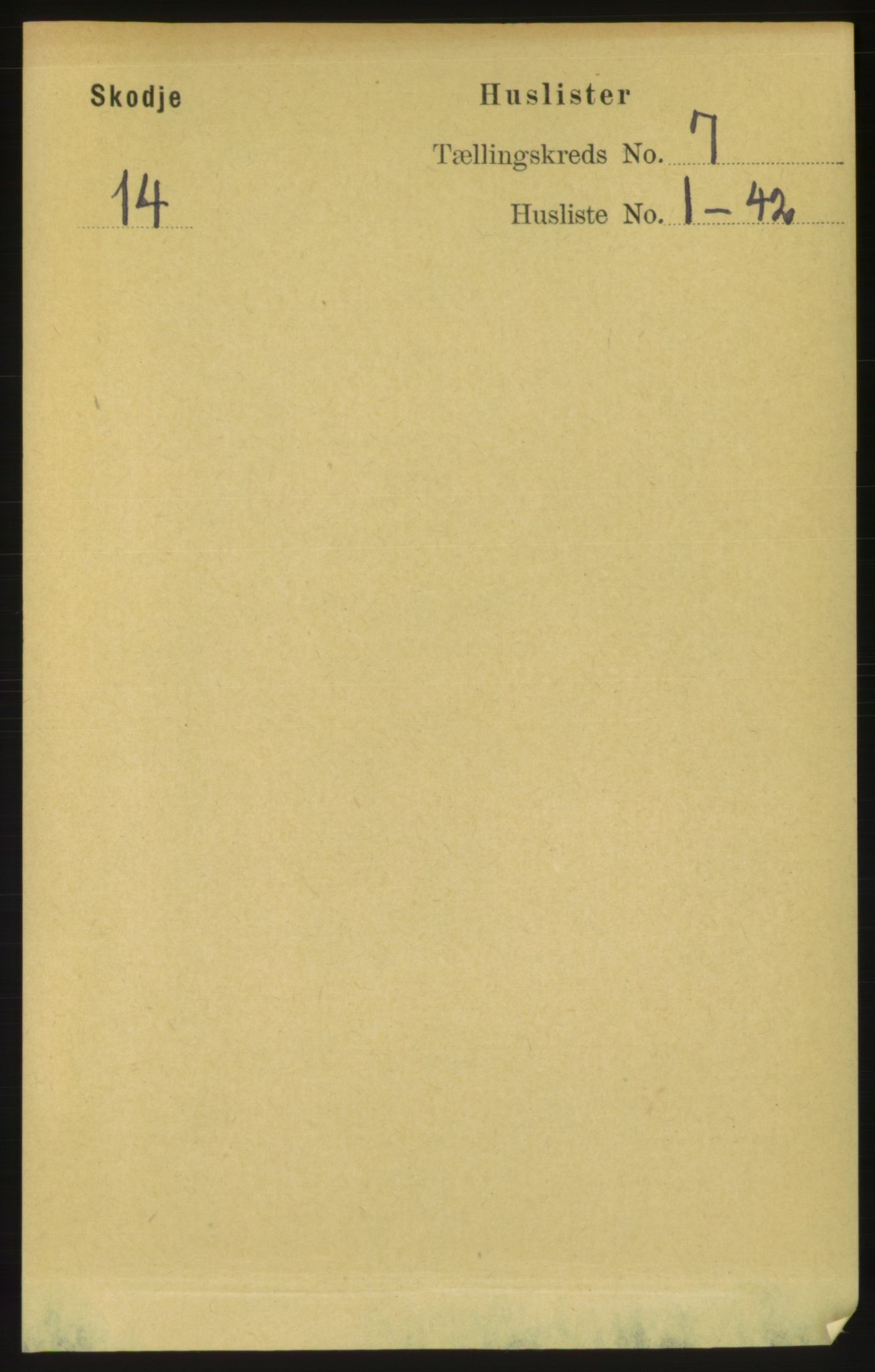 RA, Folketelling 1891 for 1529 Skodje herred, 1891, s. 1369