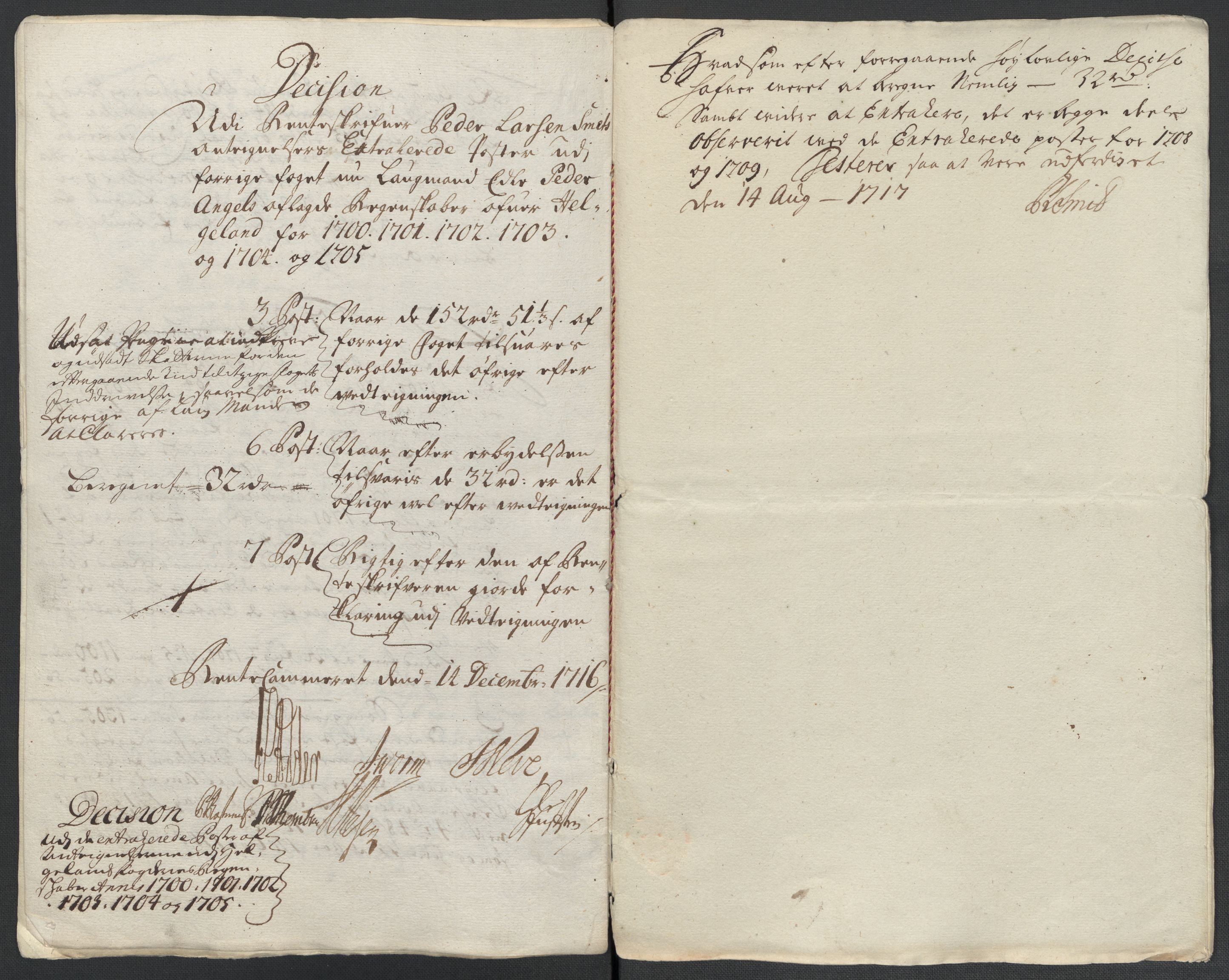 Rentekammeret inntil 1814, Reviderte regnskaper, Fogderegnskap, AV/RA-EA-4092/R65/L4508: Fogderegnskap Helgeland, 1702-1705, s. 541