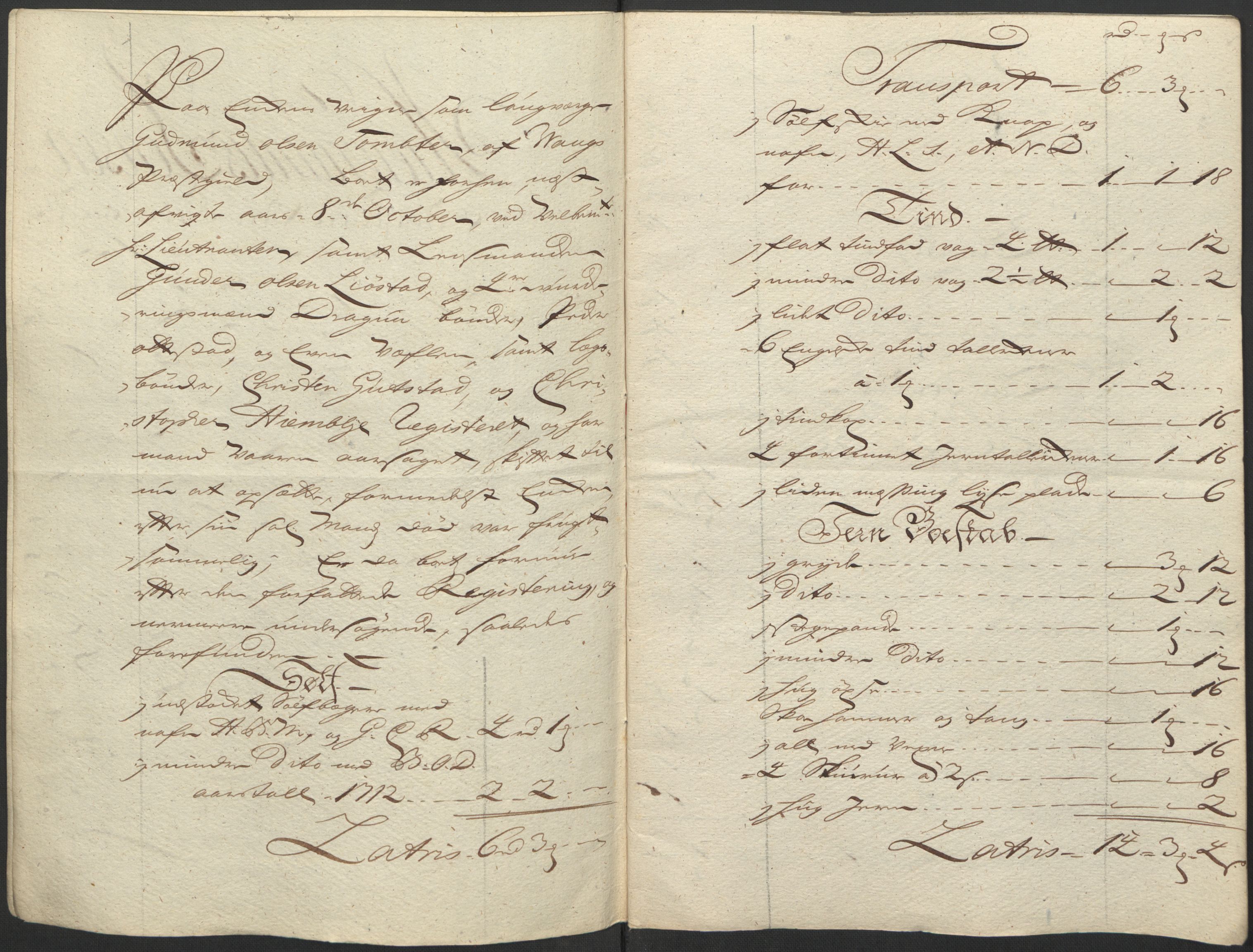 Forsvaret, Generalauditøren, AV/RA-RAFA-1772/F/Fj/Fjb/L0004: Skifter nr. 160 - 194 (1723, 1724), 1723-1724, s. 233