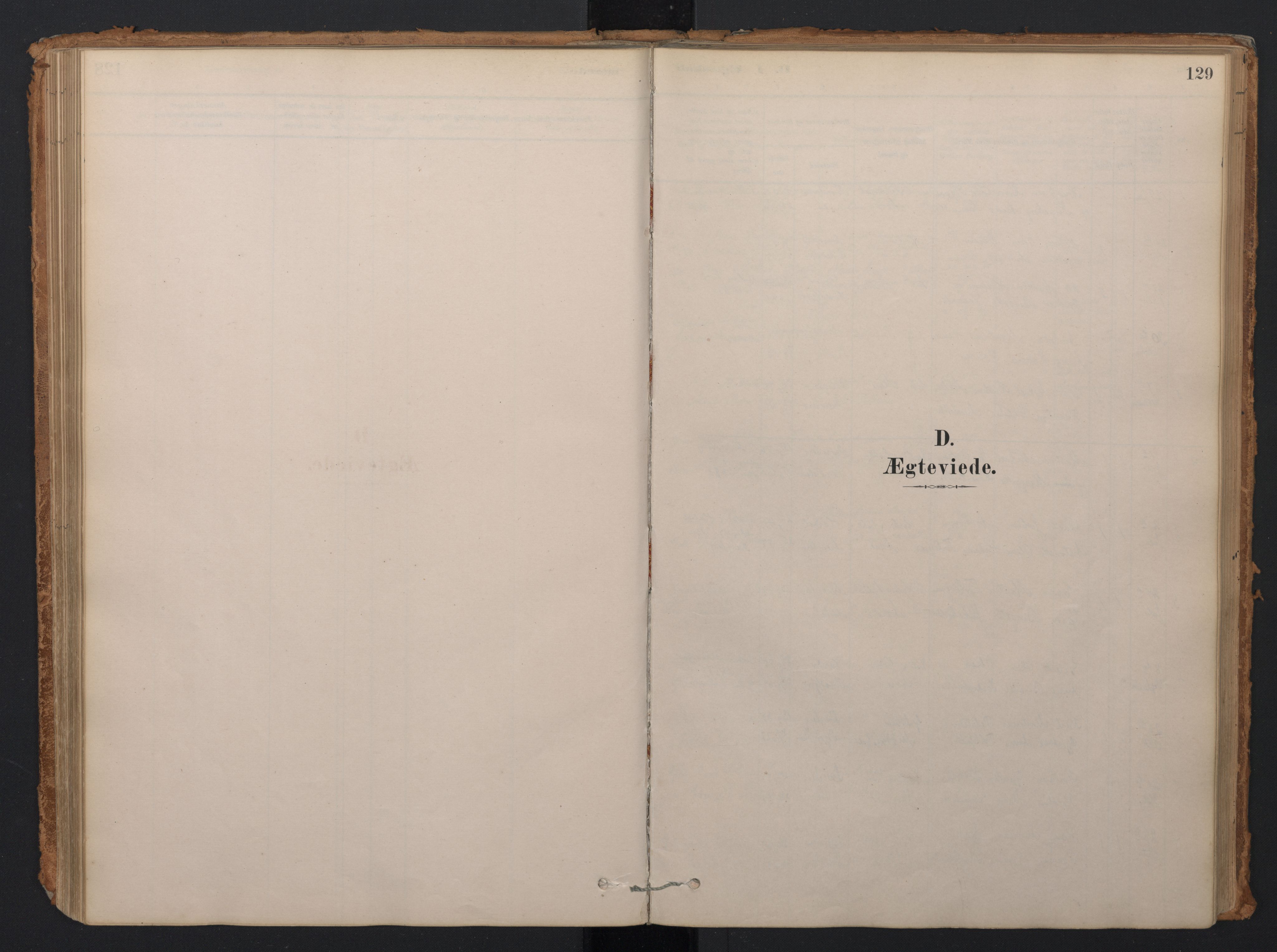 Ministerialprotokoller, klokkerbøker og fødselsregistre - Nordland, AV/SAT-A-1459/897/L1399: Ministerialbok nr. 897A06, 1881-1896, s. 129