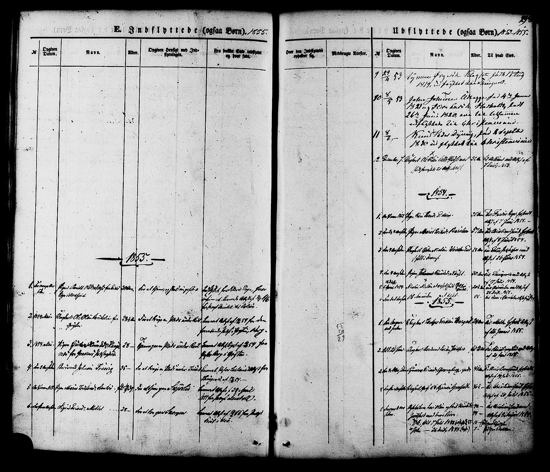 Ministerialprotokoller, klokkerbøker og fødselsregistre - Møre og Romsdal, SAT/A-1454/551/L0625: Ministerialbok nr. 551A05, 1846-1879, s. 298