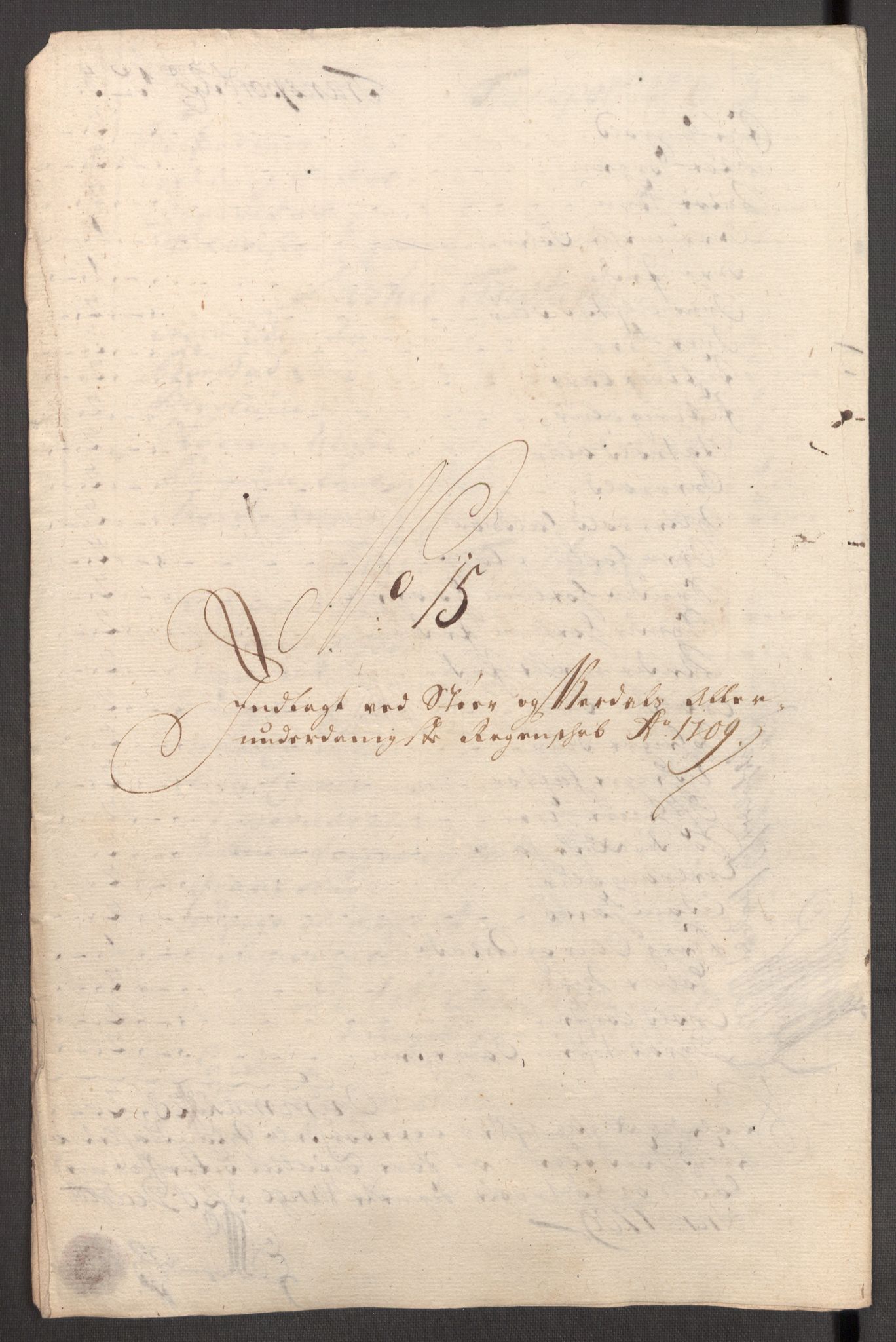 Rentekammeret inntil 1814, Reviderte regnskaper, Fogderegnskap, RA/EA-4092/R62/L4199: Fogderegnskap Stjørdal og Verdal, 1709, s. 172