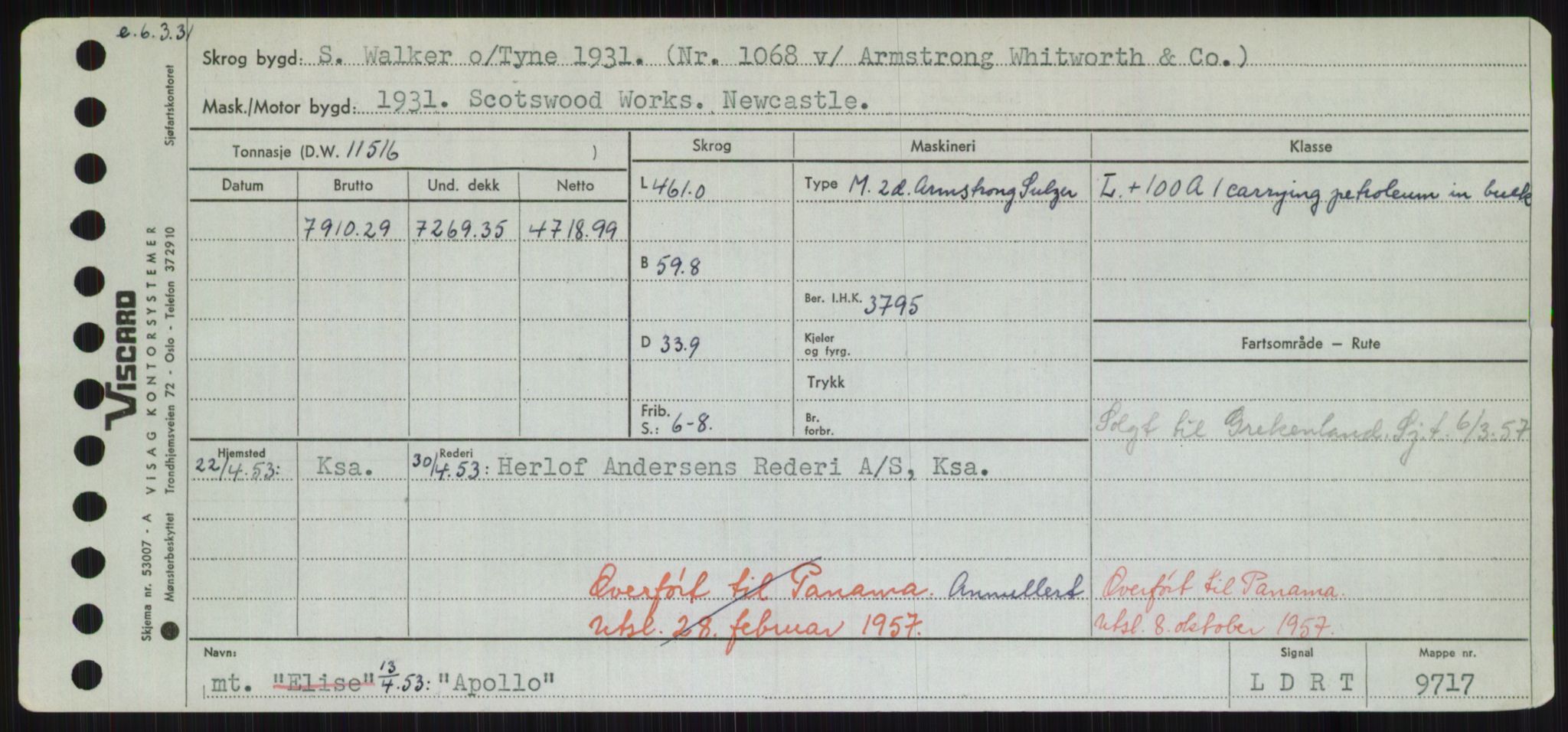 Sjøfartsdirektoratet med forløpere, Skipsmålingen, RA/S-1627/H/Hd/L0002: Fartøy, Apa-Axe, s. 9