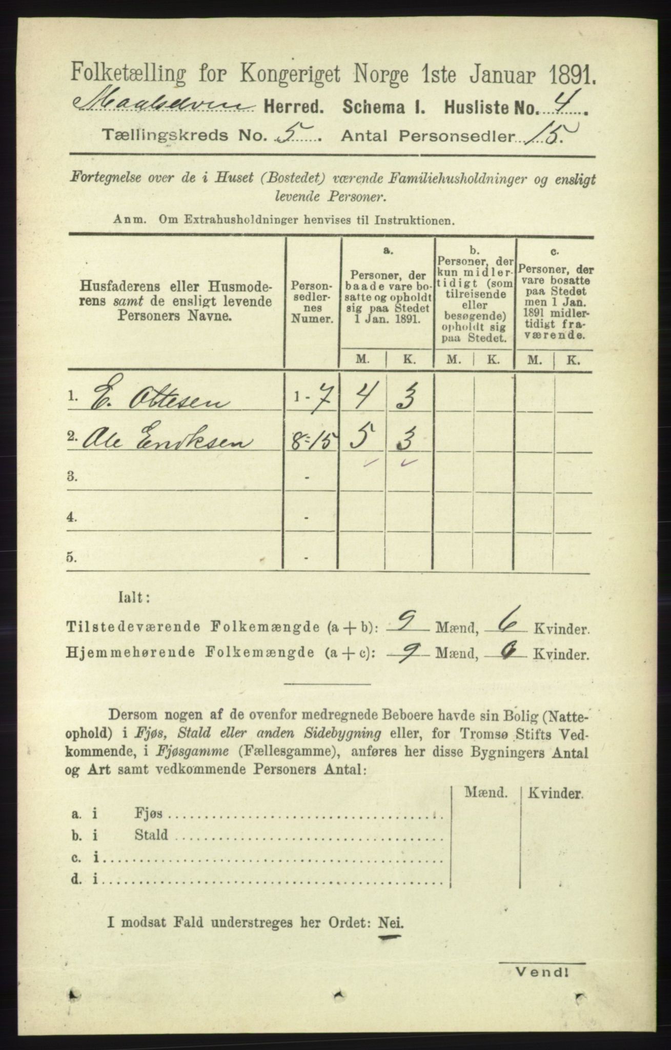 RA, Folketelling 1891 for 1924 Målselv herred, 1891, s. 1553