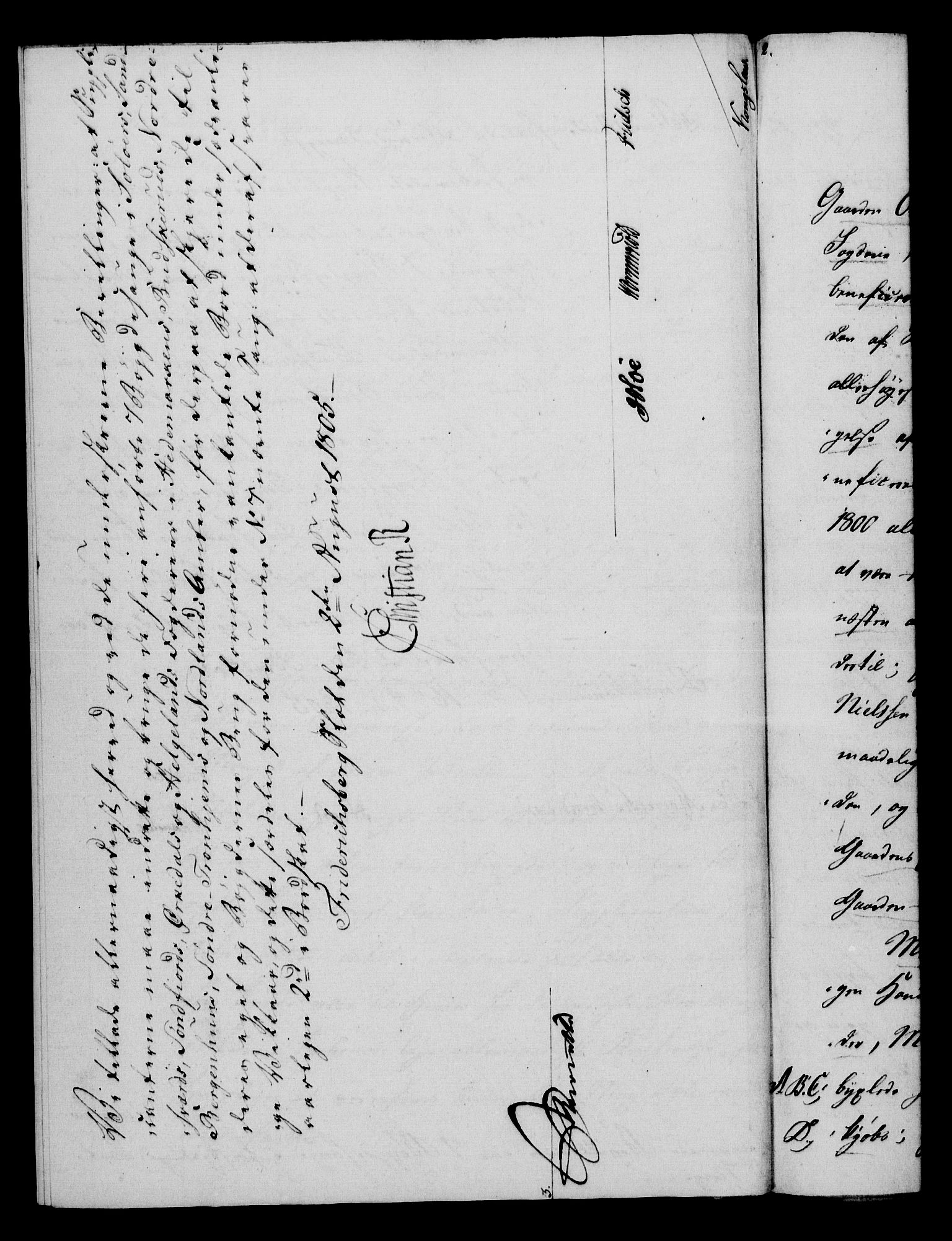 Rentekammeret, Kammerkanselliet, RA/EA-3111/G/Gf/Gfa/L0087: Norsk relasjons- og resolusjonsprotokoll (merket RK 52.87), 1805, s. 400