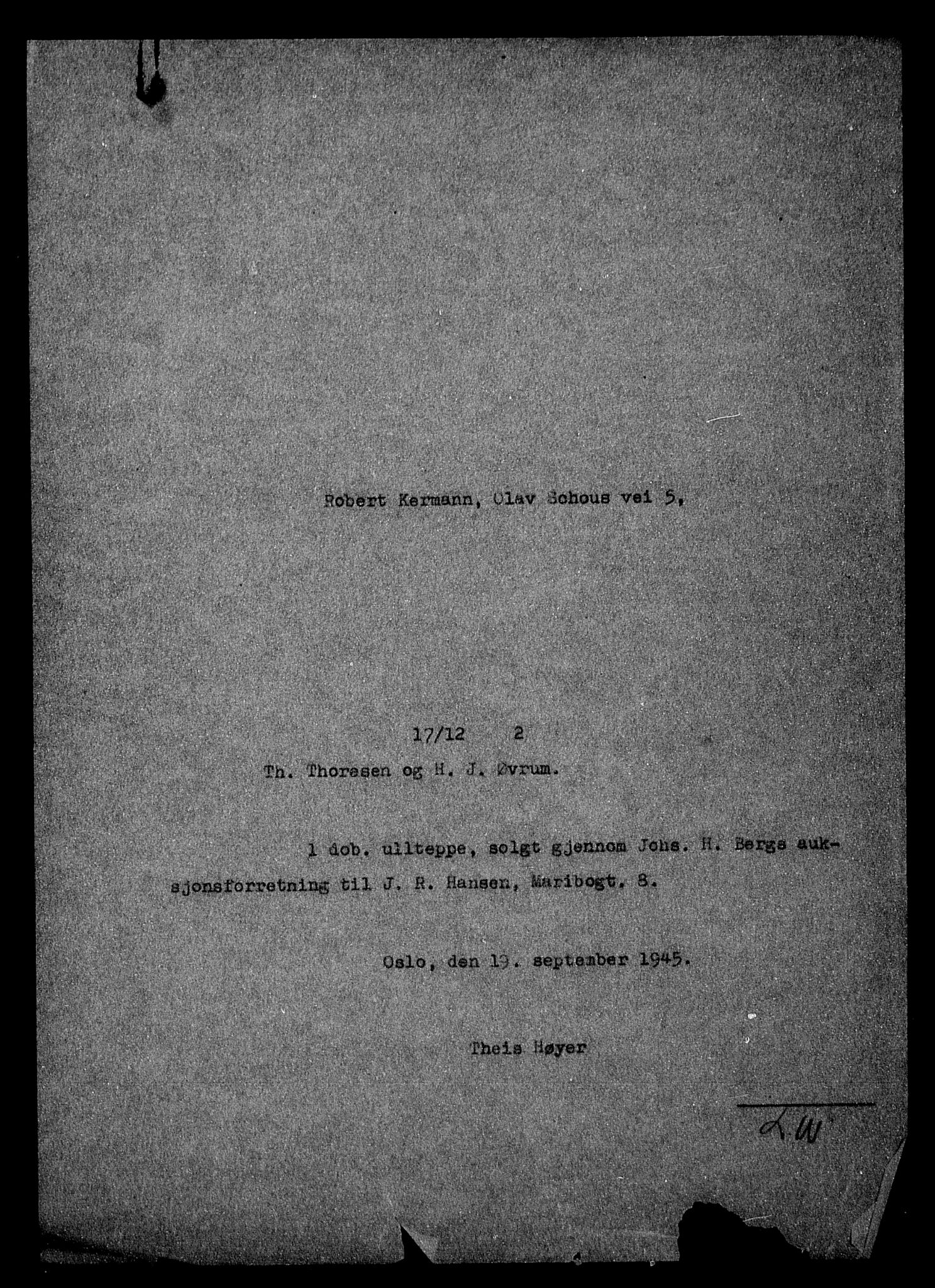 Justisdepartementet, Tilbakeføringskontoret for inndratte formuer, AV/RA-S-1564/H/Hc/Hcc/L0951: --, 1945-1947, s. 124