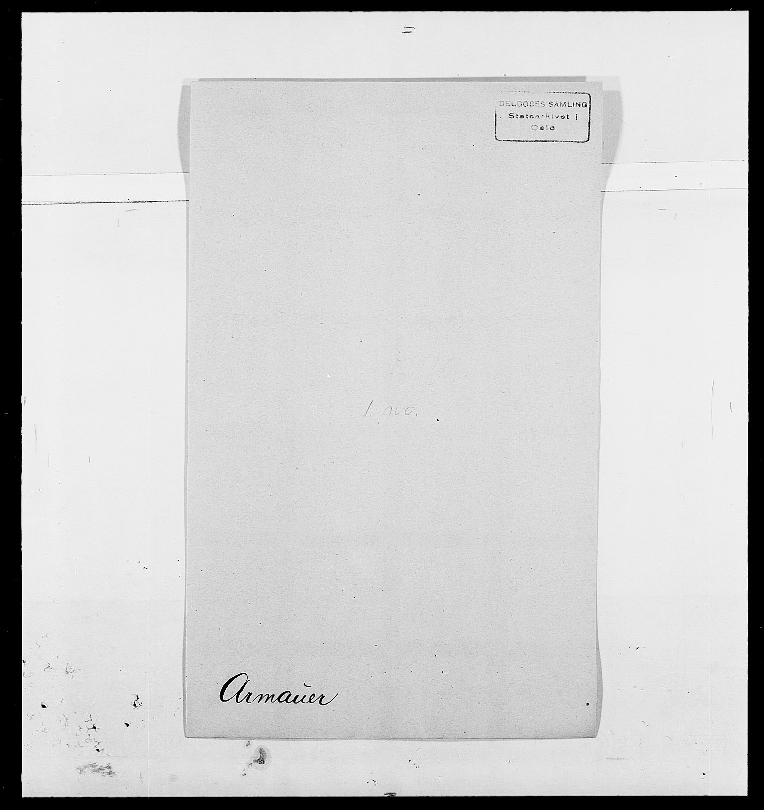 Delgobe, Charles Antoine - samling, AV/SAO-PAO-0038/D/Da/L0002: Anker, Ancher - Bauner, s. 389